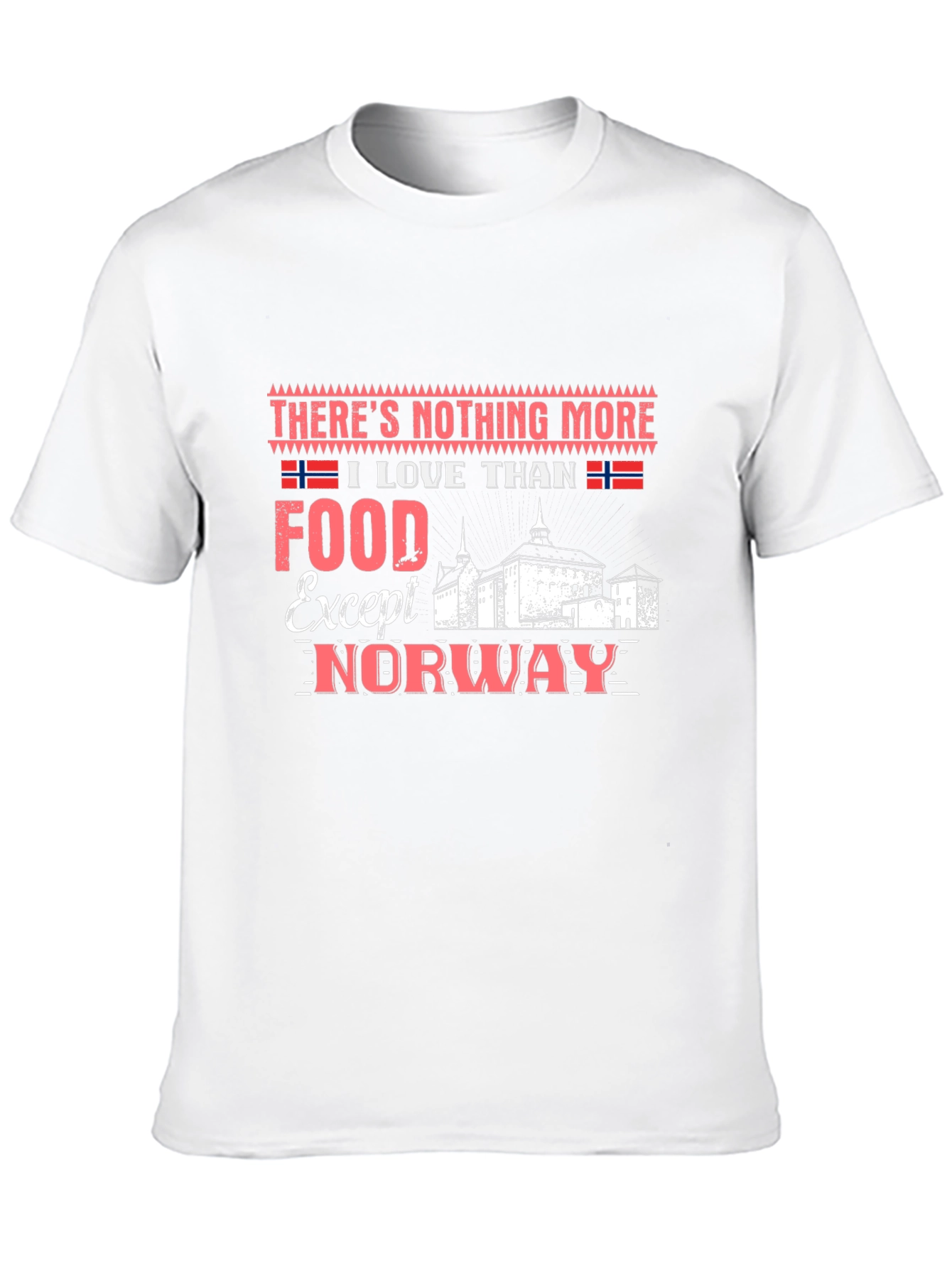 Norway Foodie Pride T-Shirt - Black