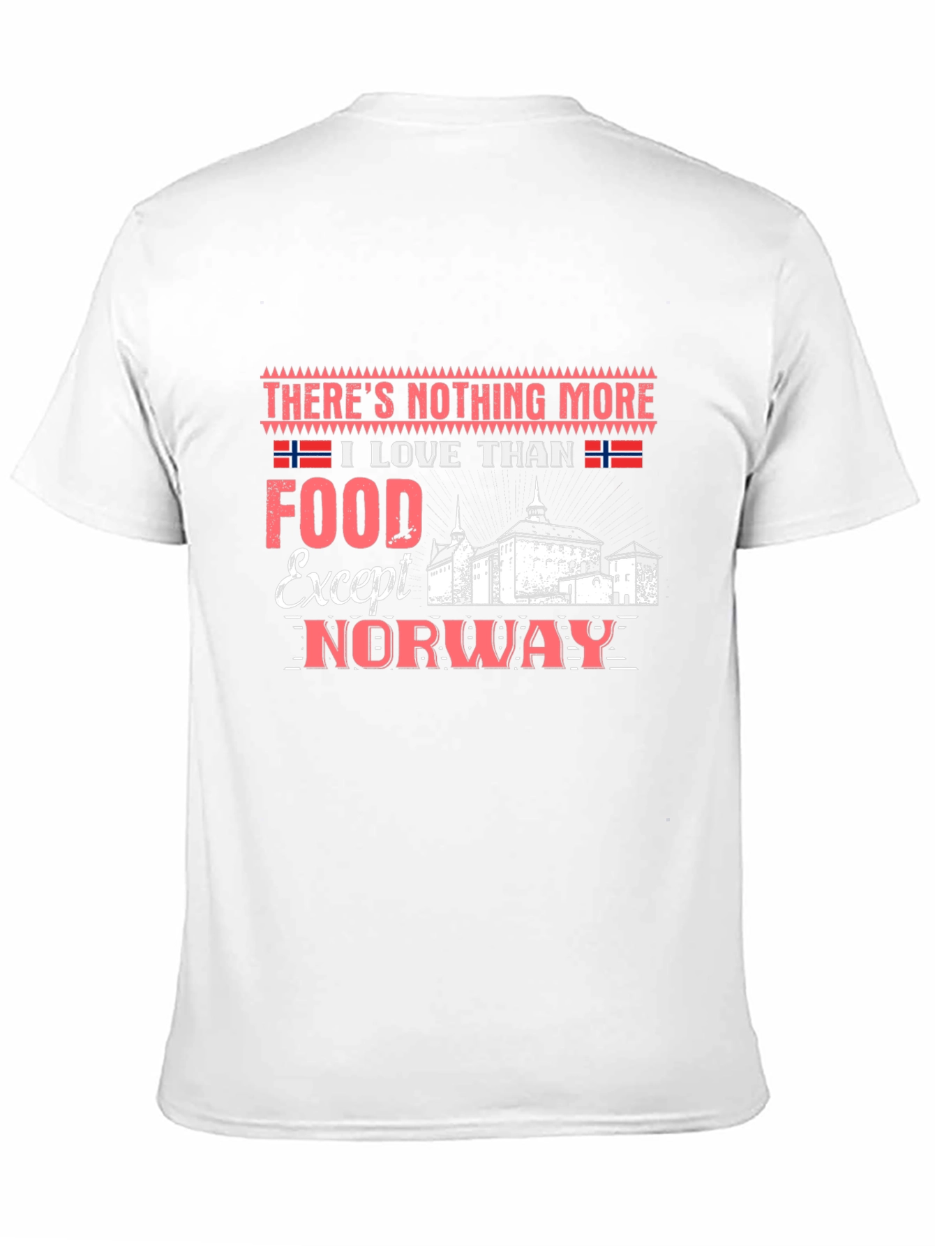 Norway Foodie Pride T-Shirt - Black