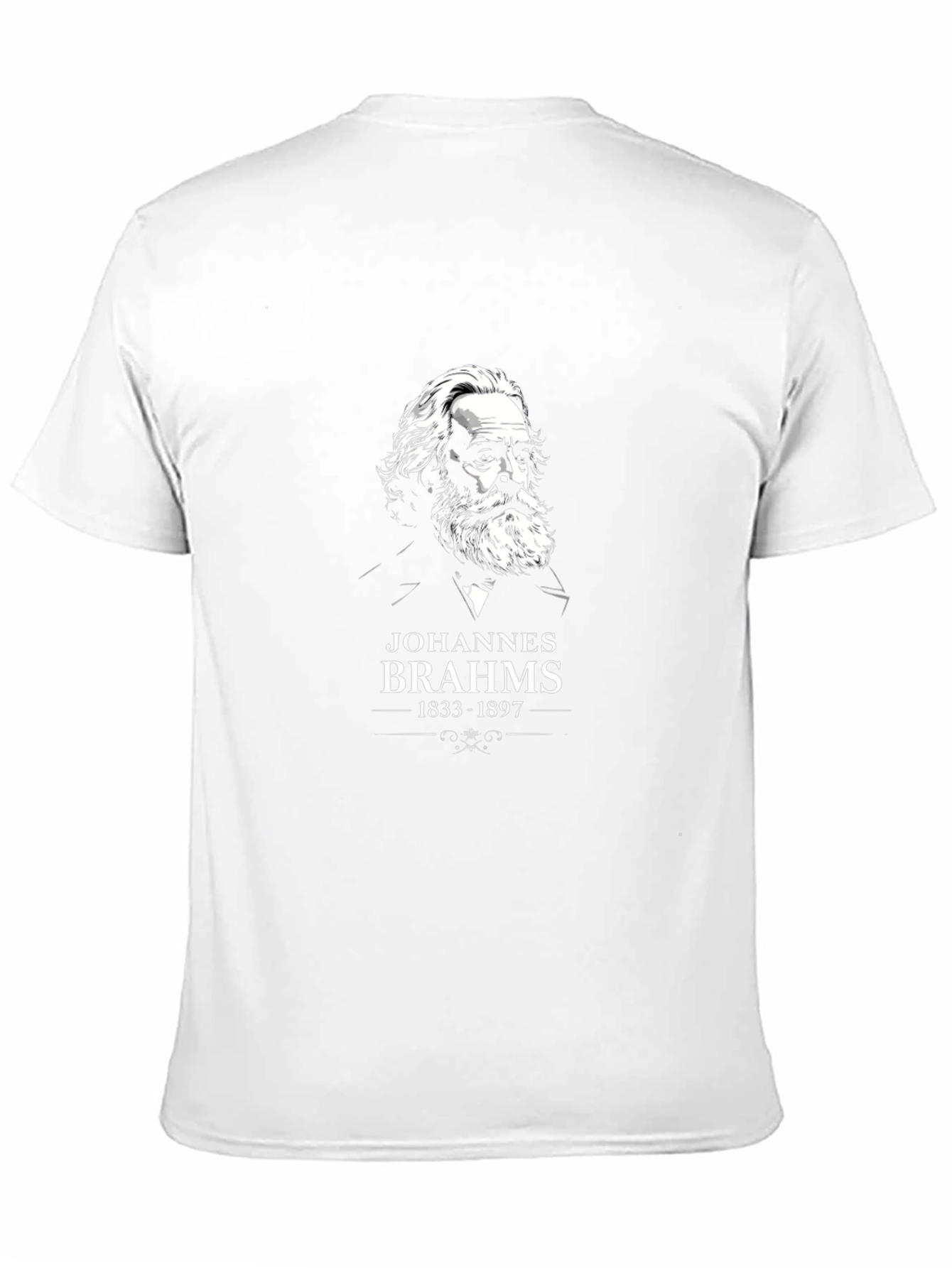 Johannes Brahms T-Shirt - Classical Music Composer Tee