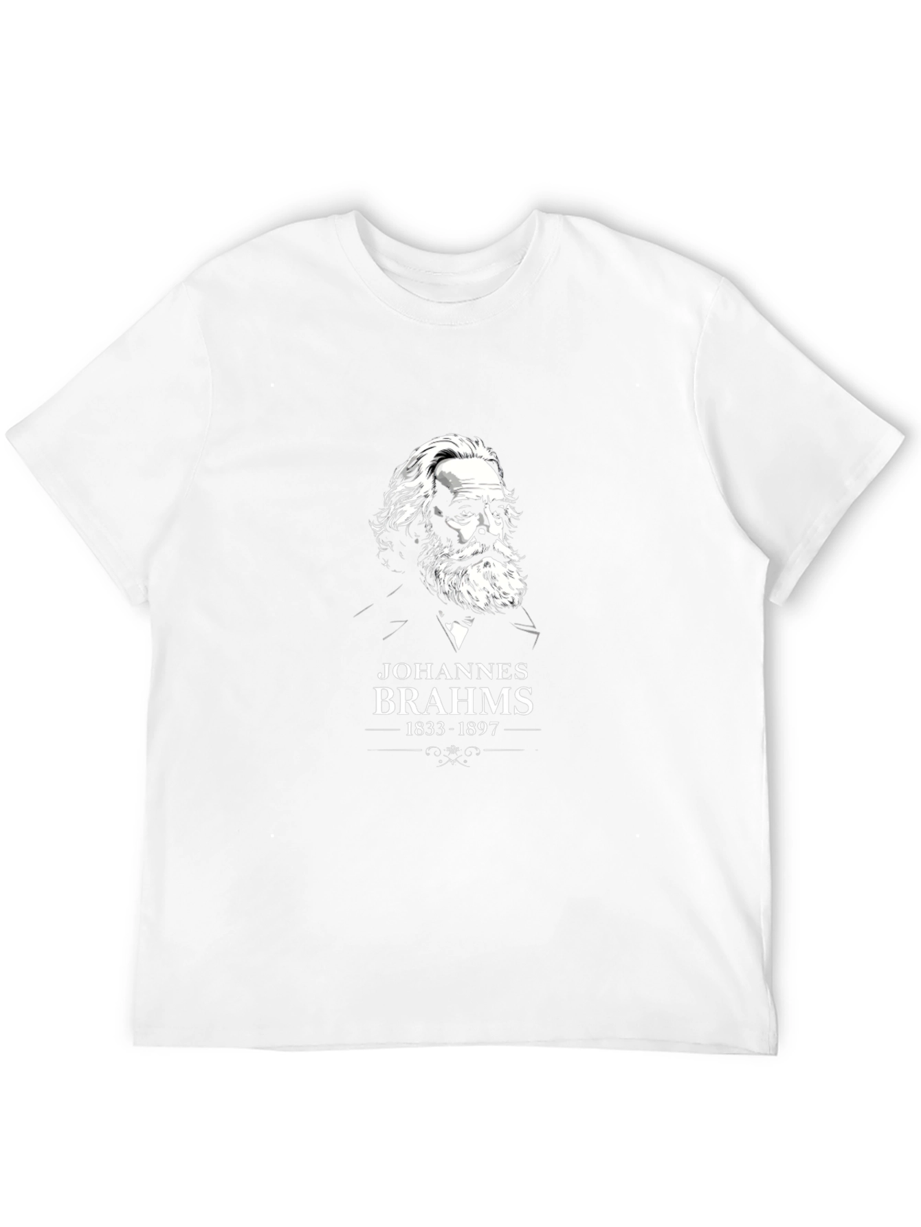 Johannes Brahms T-Shirt - Classical Music Composer Tee