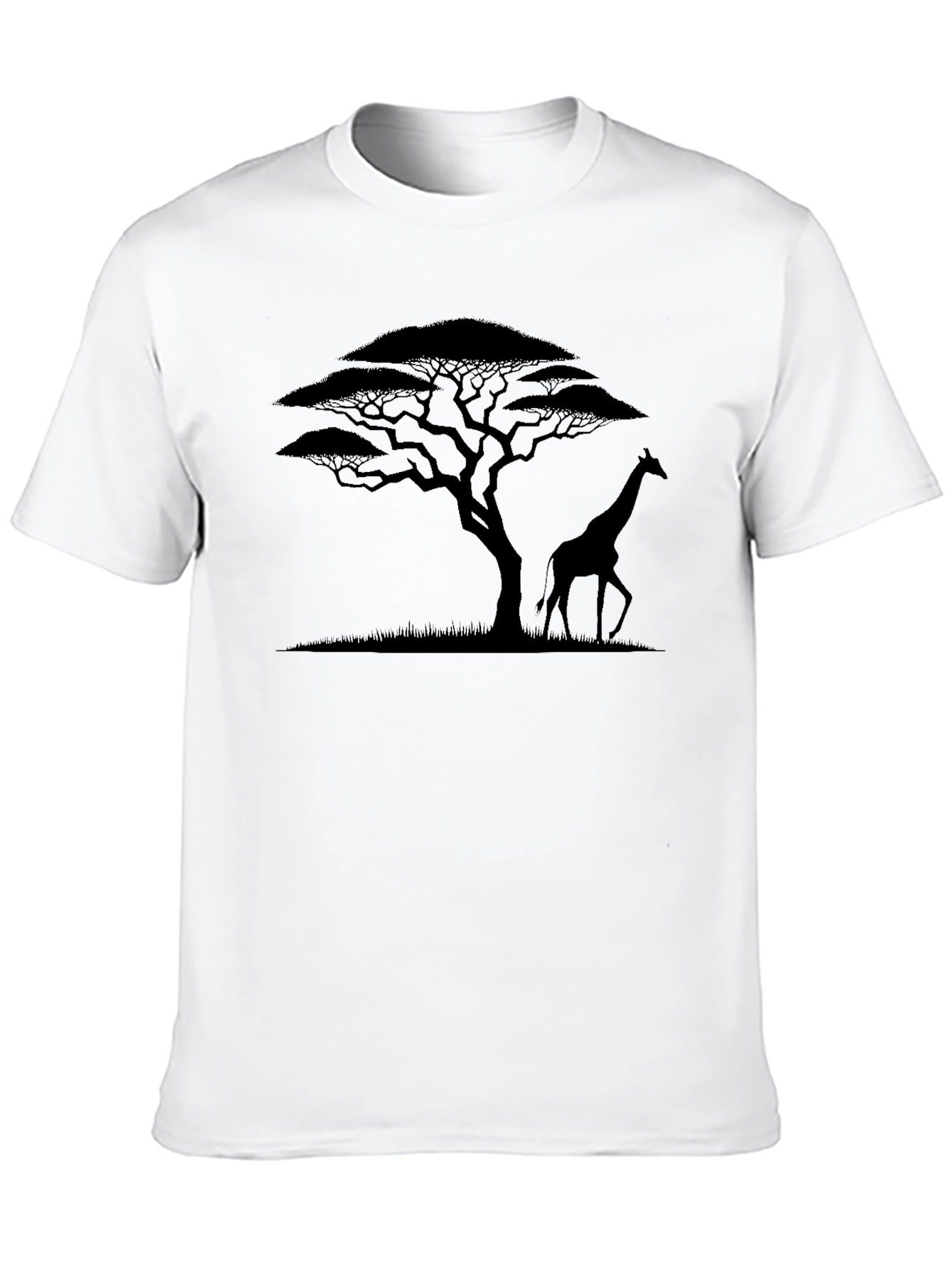 Safari Silhouette Black T-Shirt