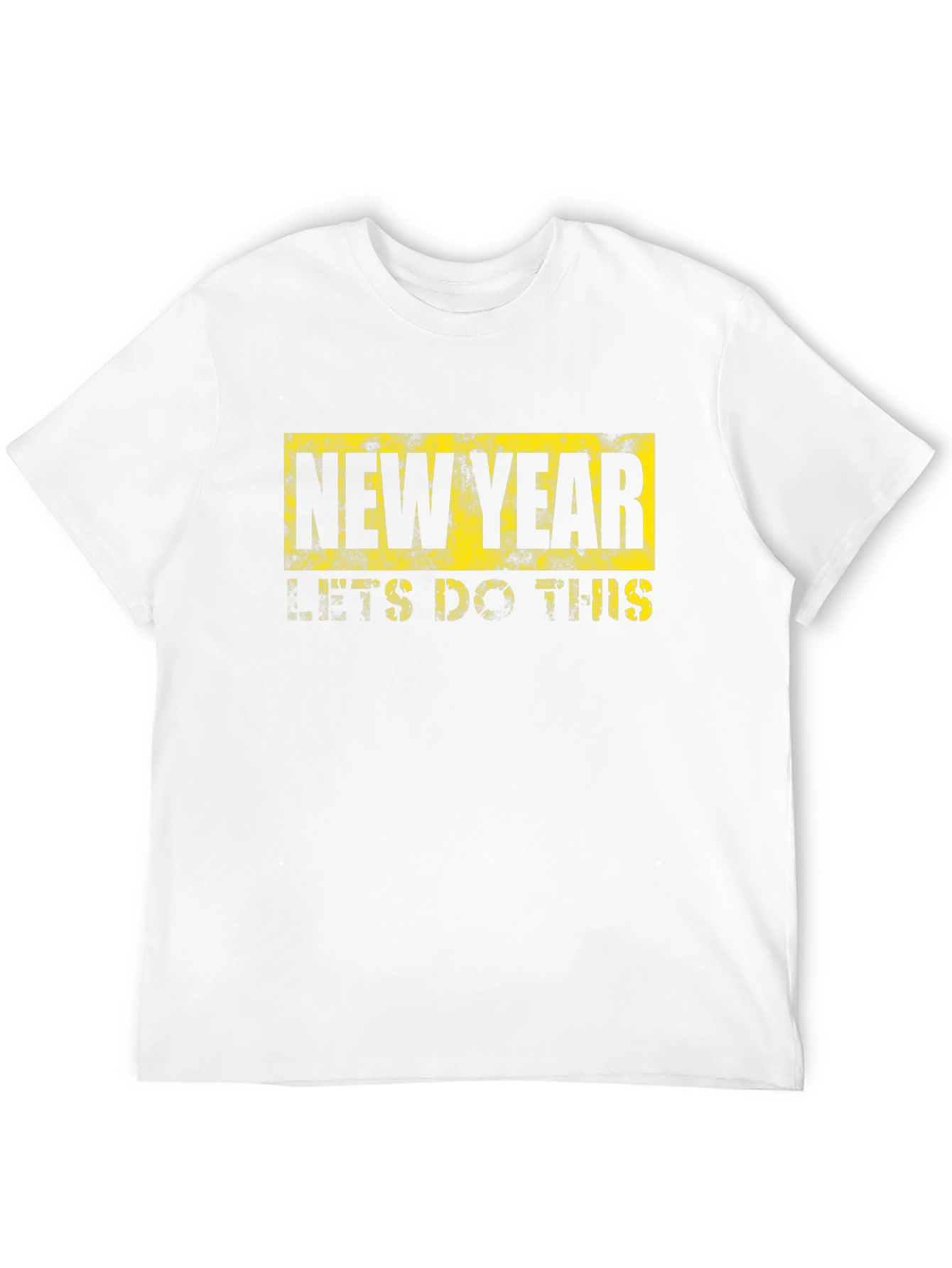 New Year Lets Do This Black Graphic Tee