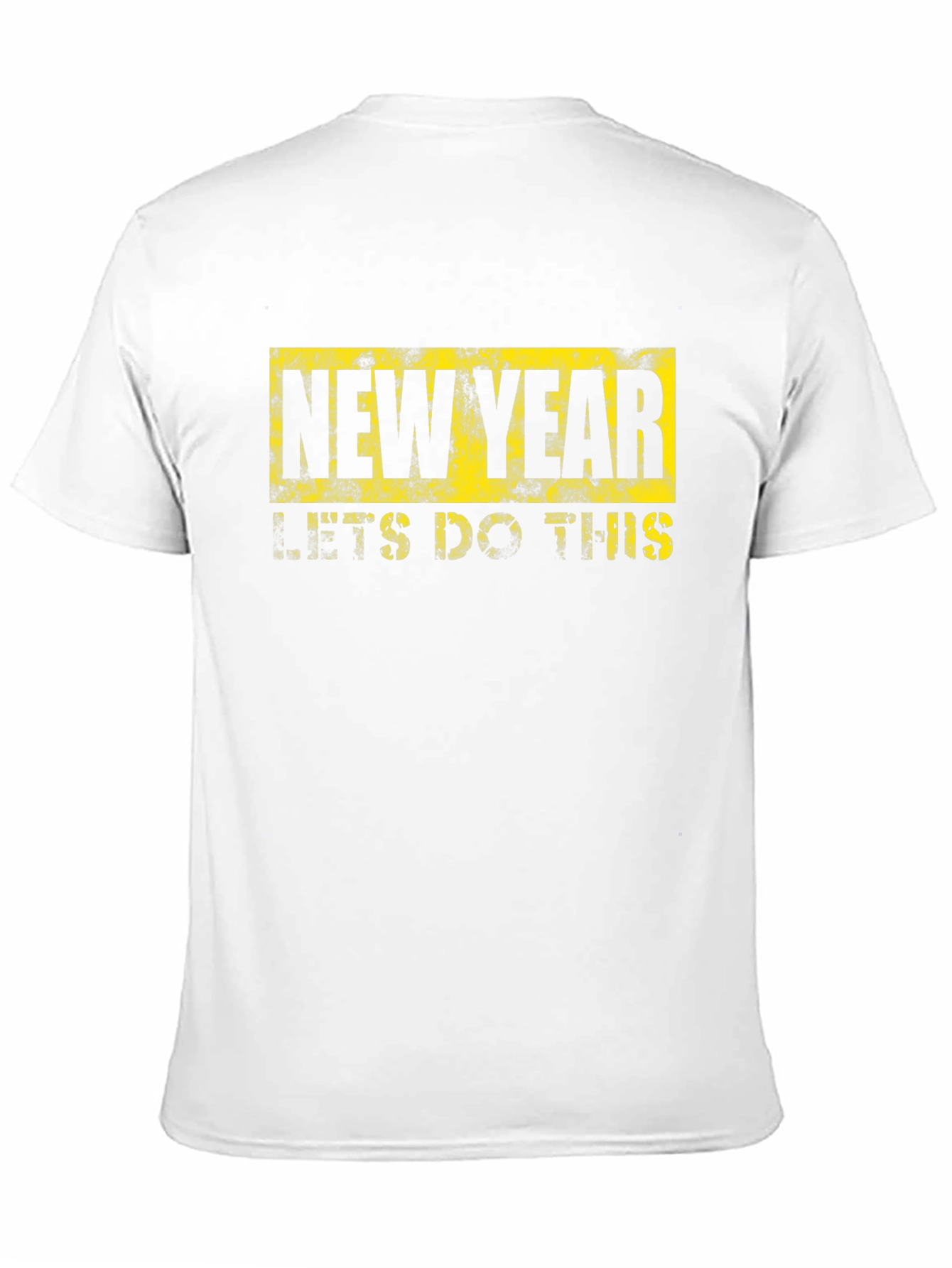 New Year Lets Do This Black Graphic Tee