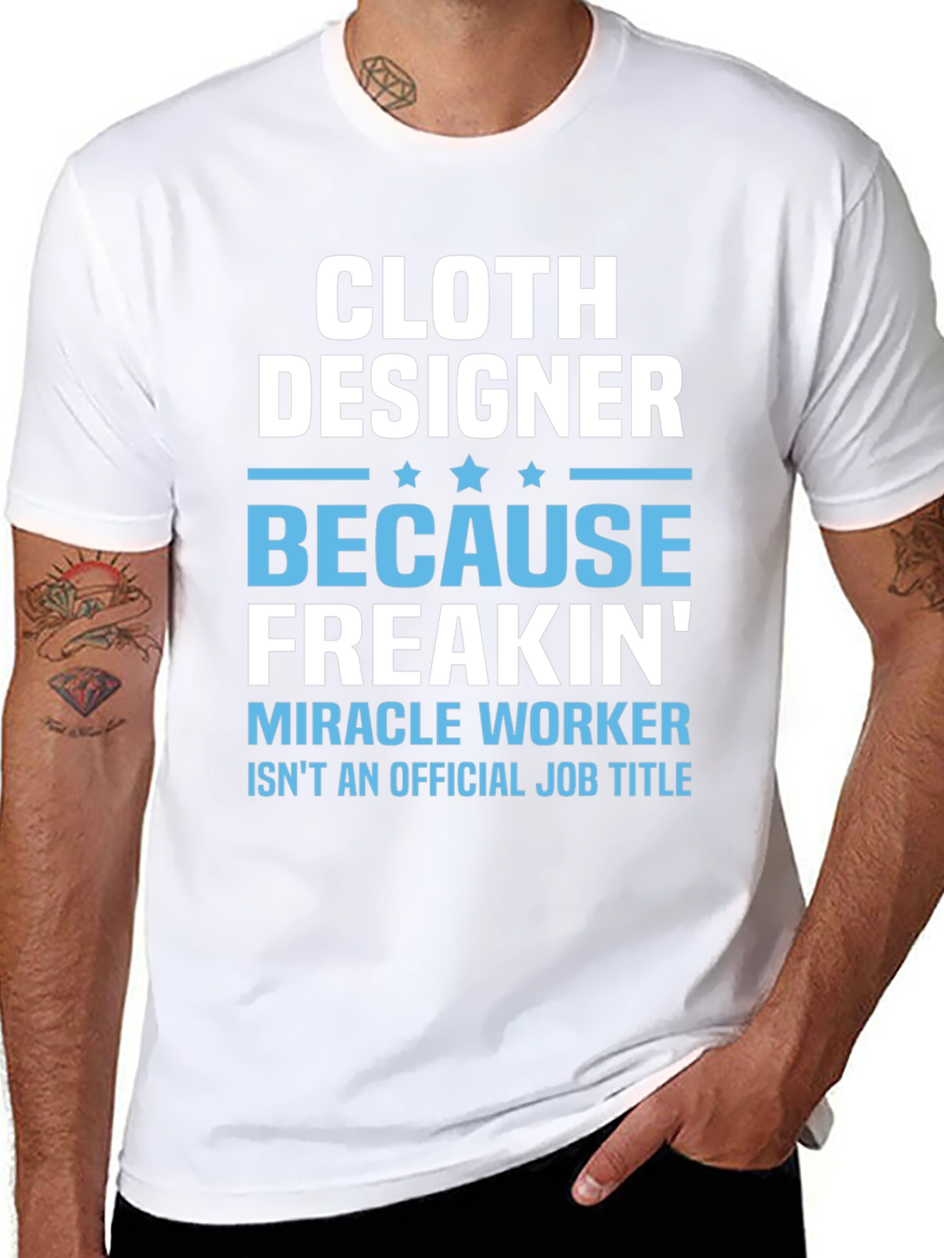 Cloth Designer Funny Graphic T-Shirt