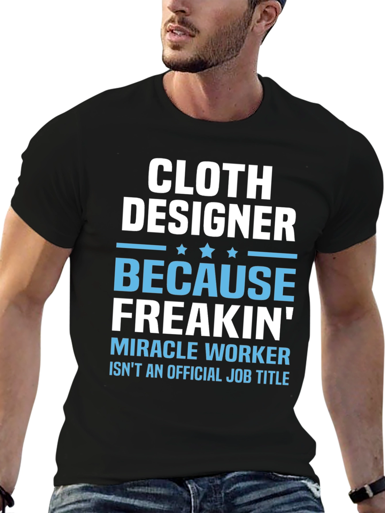 Cloth Designer Funny Graphic T-Shirt