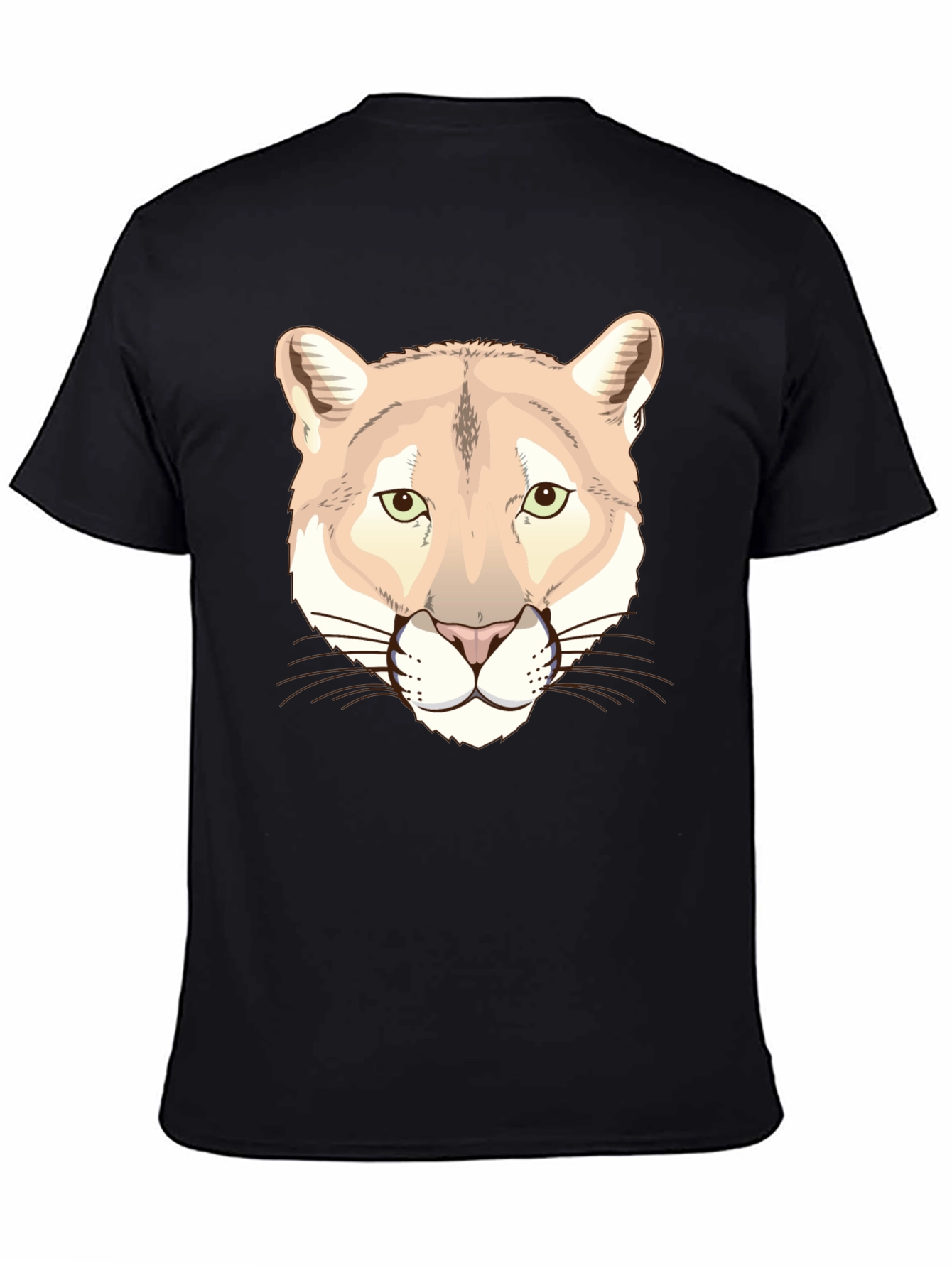 Cougar Graphic T-Shirt - Black