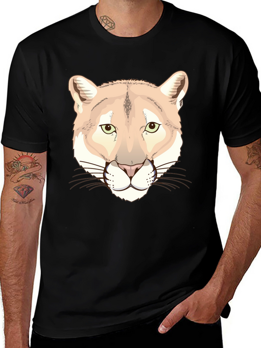 Cougar Graphic T-Shirt - Black