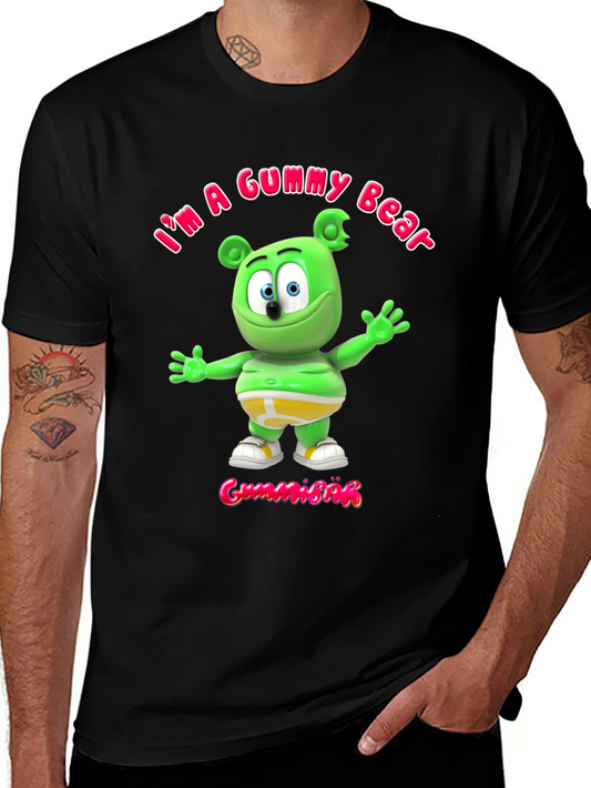 Im a Gummy Bear Black T-Shirt