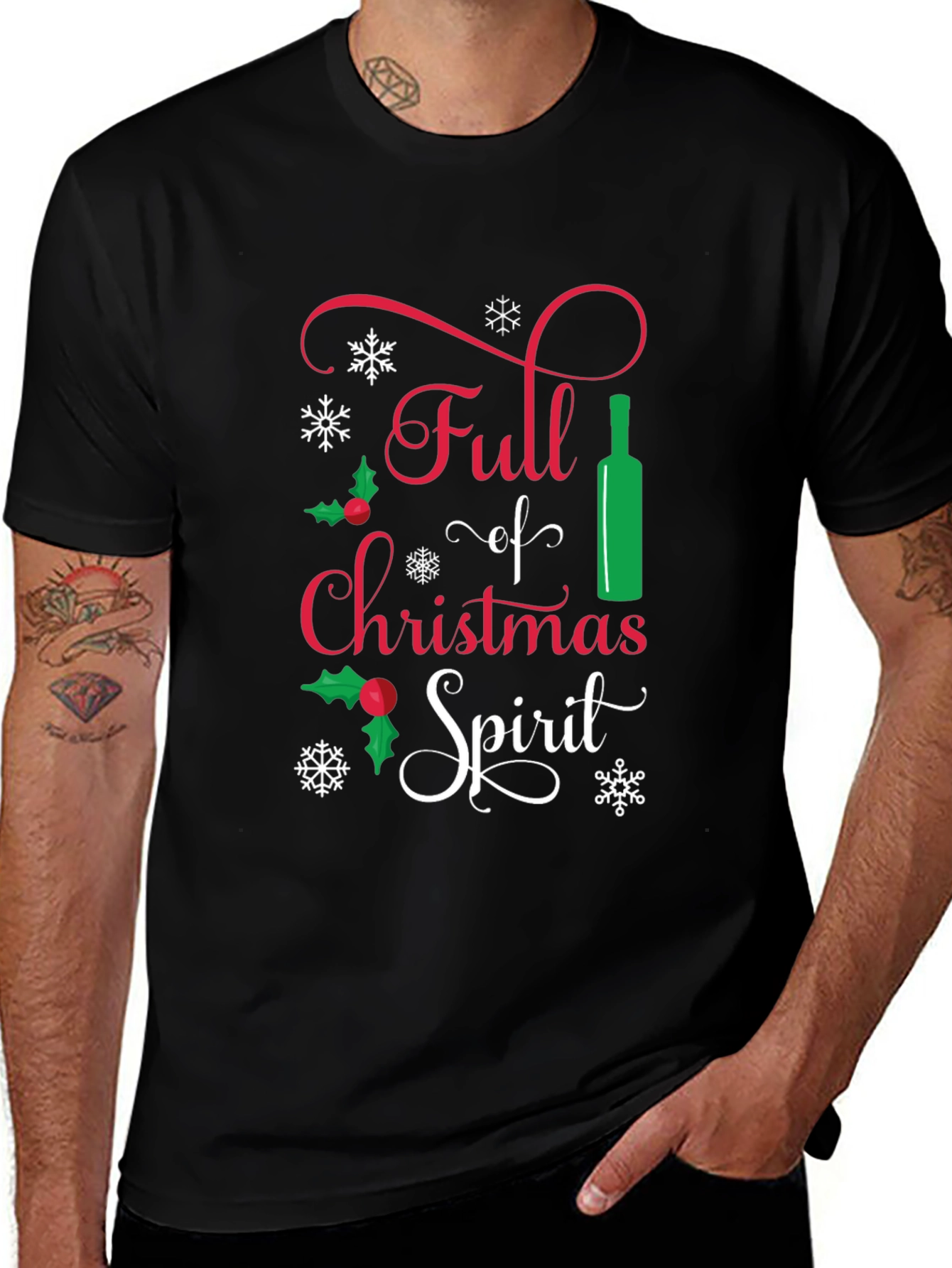 Festive Christmas Spirit T-Shirt