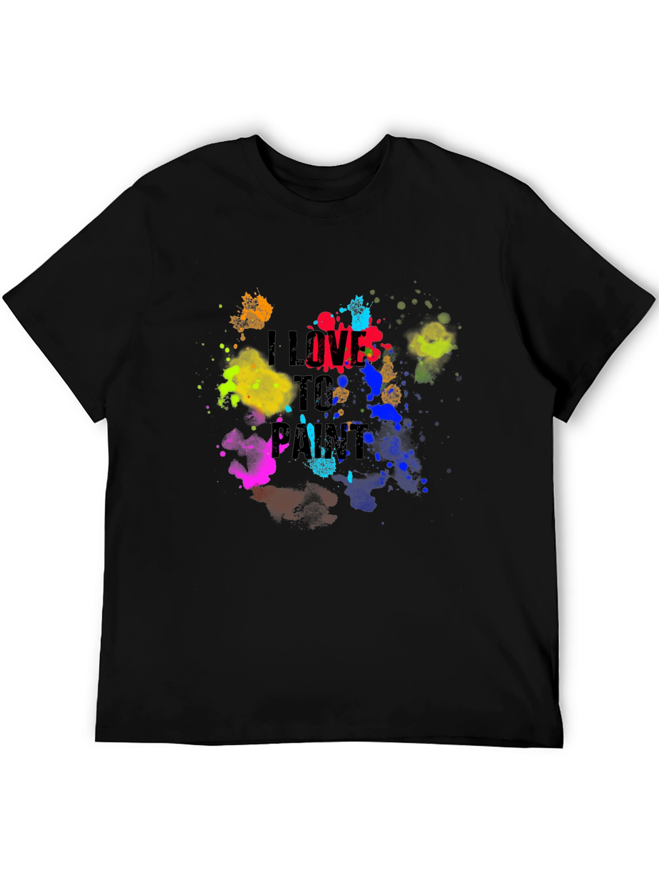 I Love to Paint Graphic T-Shirt
