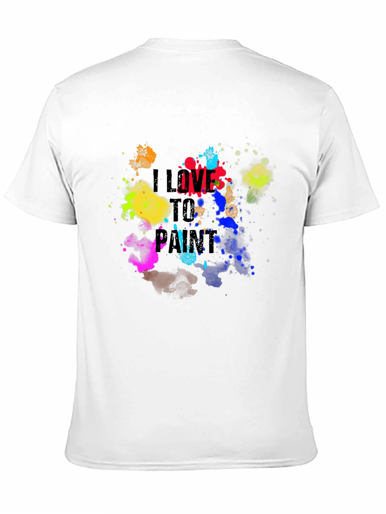 I Love to Paint Graphic T-Shirt