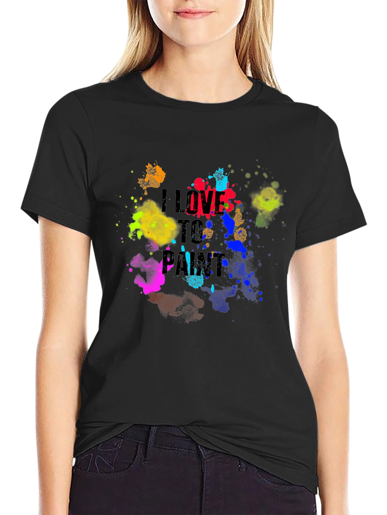 I Love to Paint Graphic T-Shirt