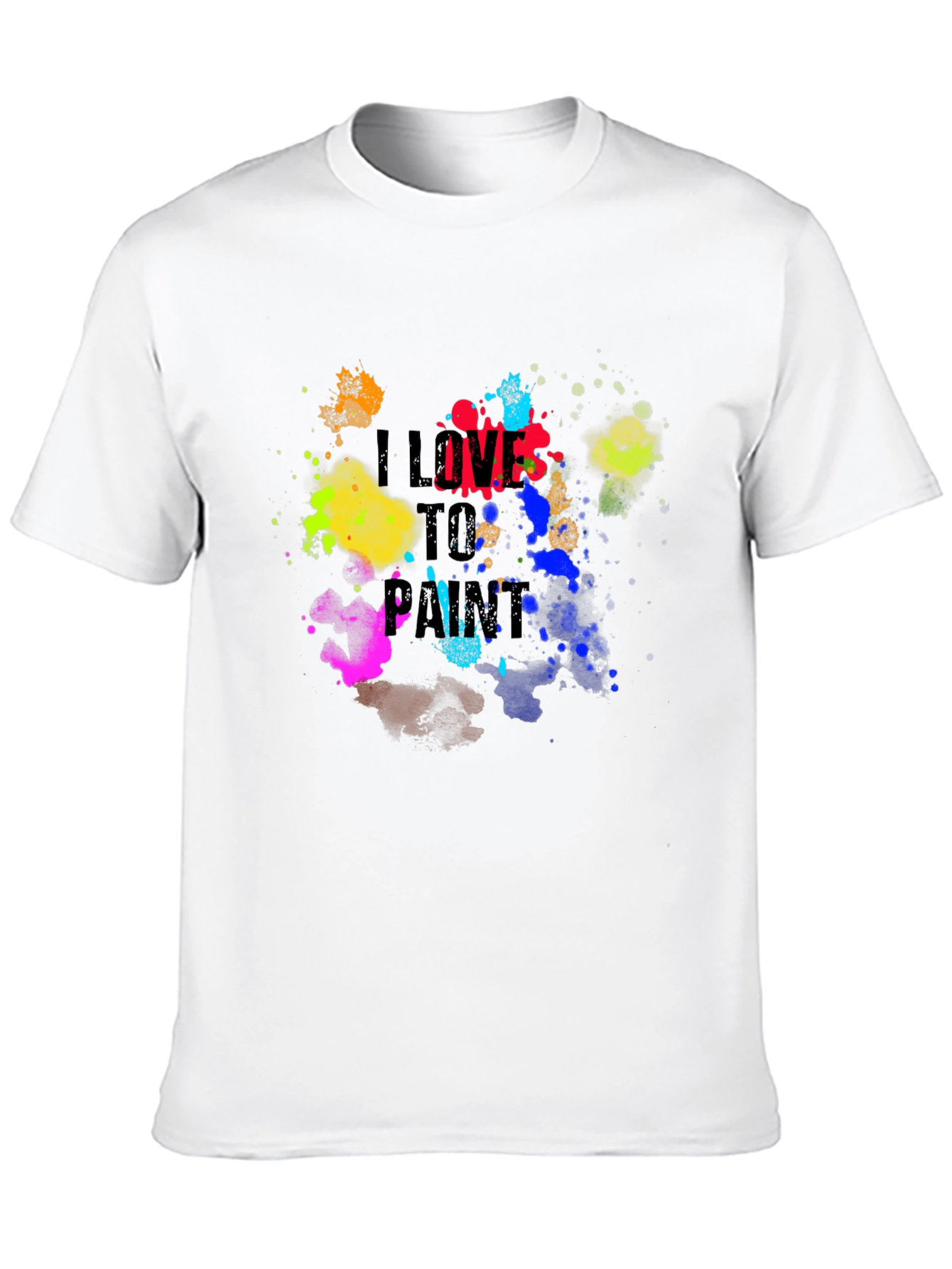 I Love to Paint Graphic T-Shirt