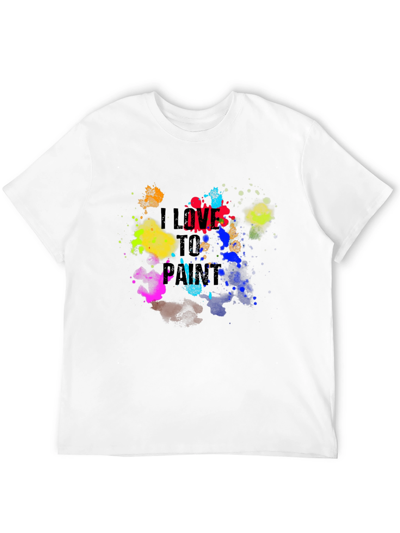 I Love to Paint Graphic T-Shirt