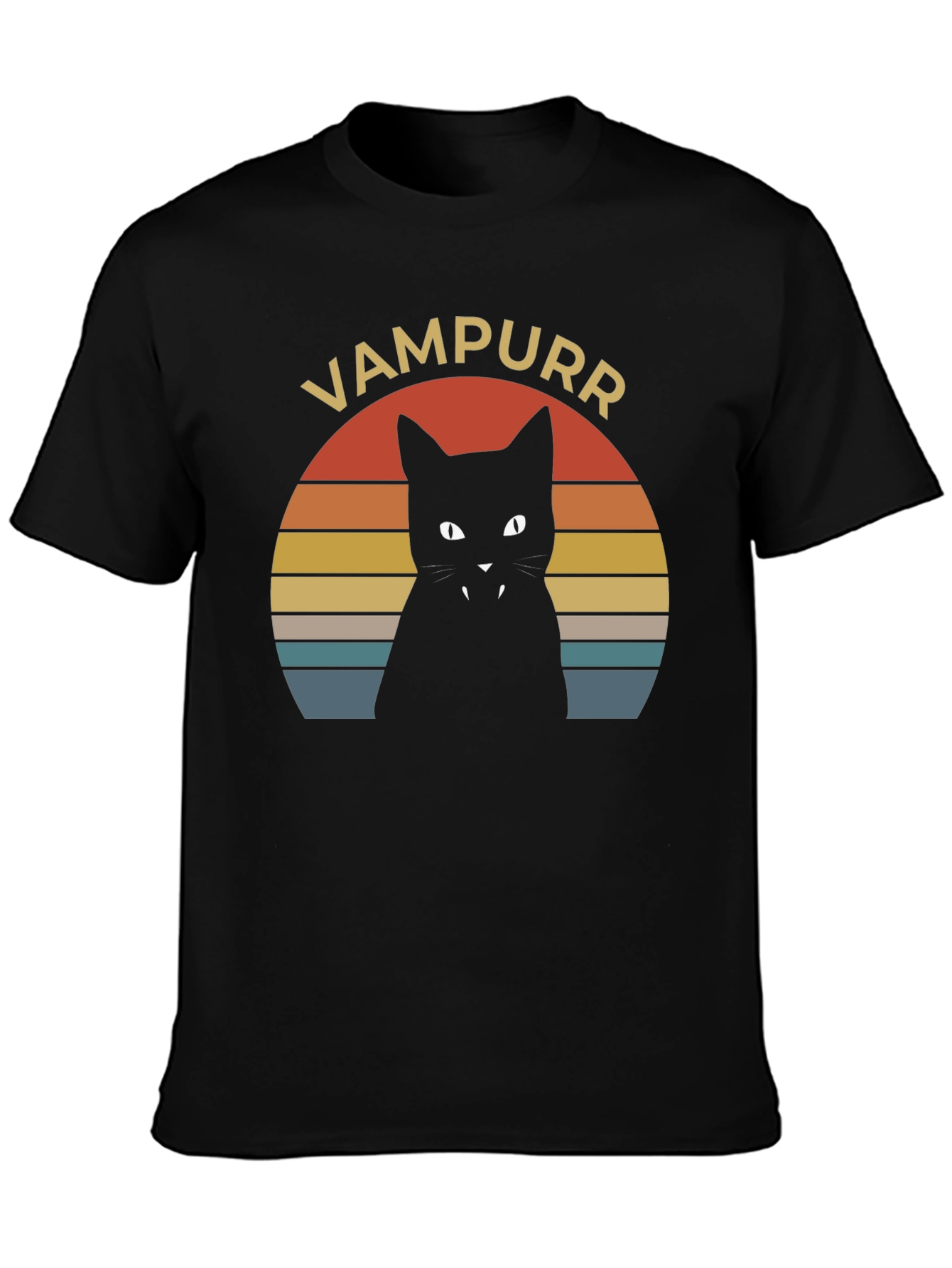 Vampurr Black Cat T-Shirt