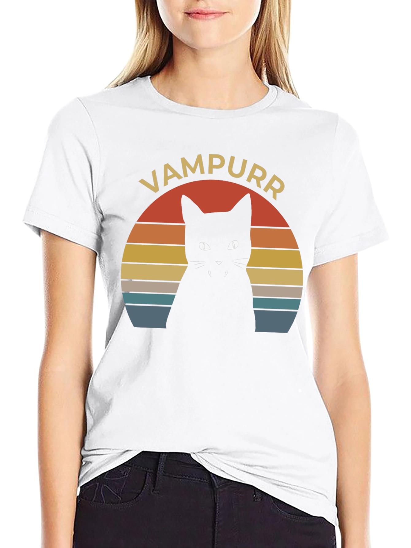 Vampurr Black Cat T-Shirt