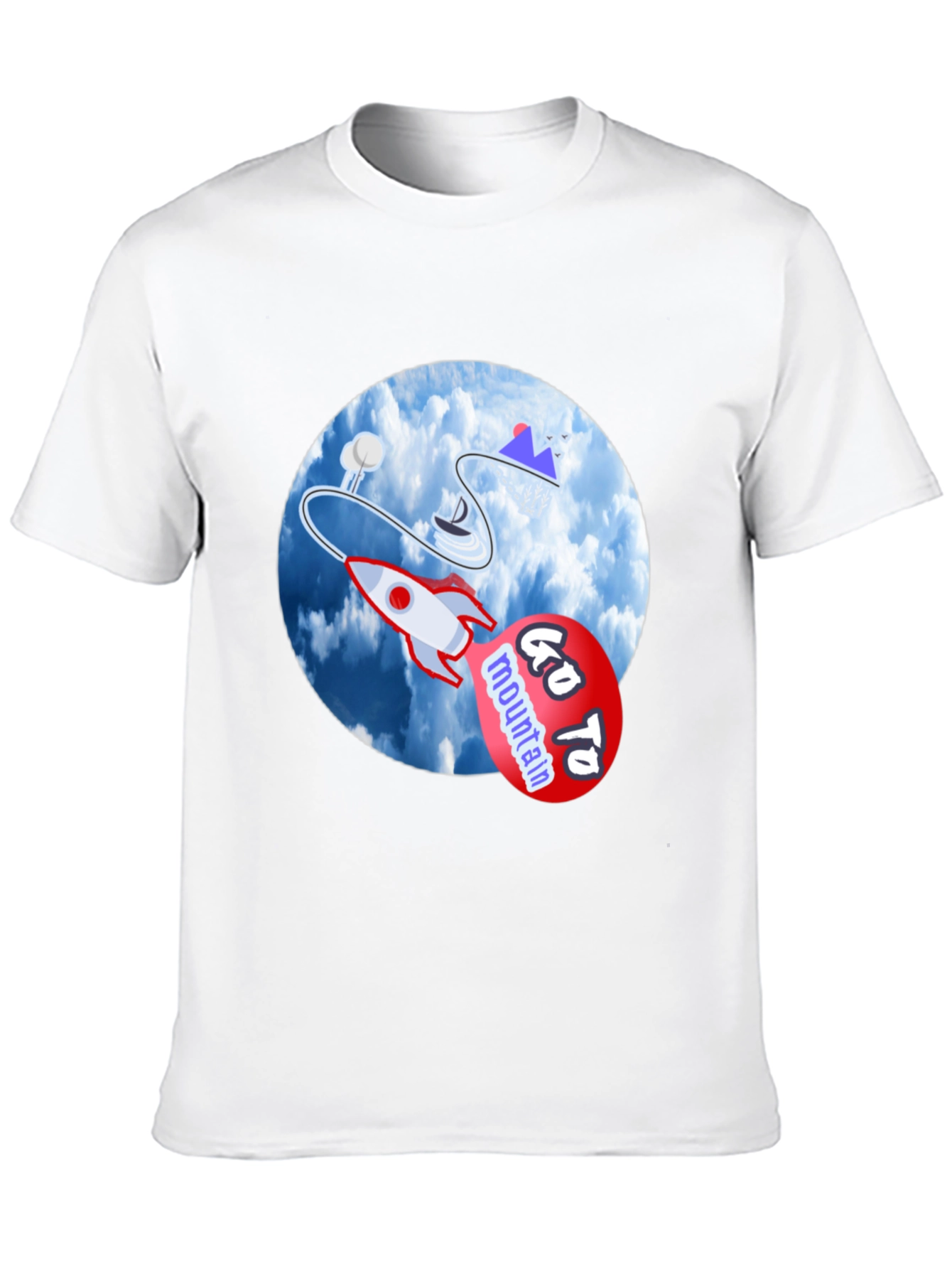 Go To Mountain Graphic T-Shirt