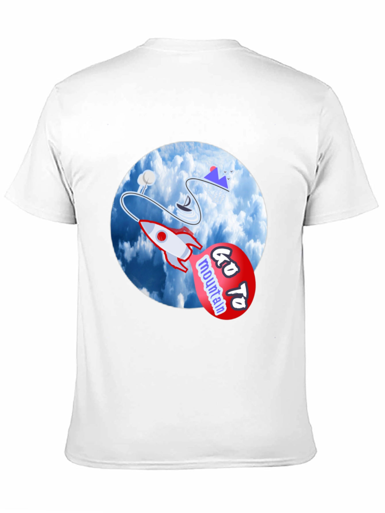 Go To Mountain Graphic T-Shirt