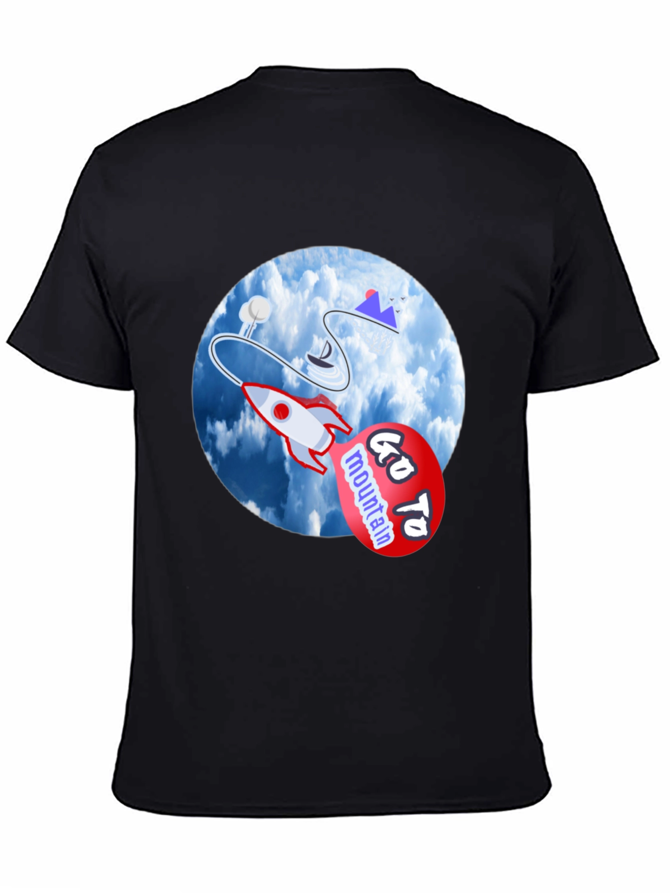 Go To Mountain Graphic T-Shirt