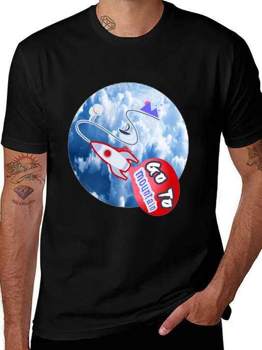 Go To Mountain Graphic T-Shirt
