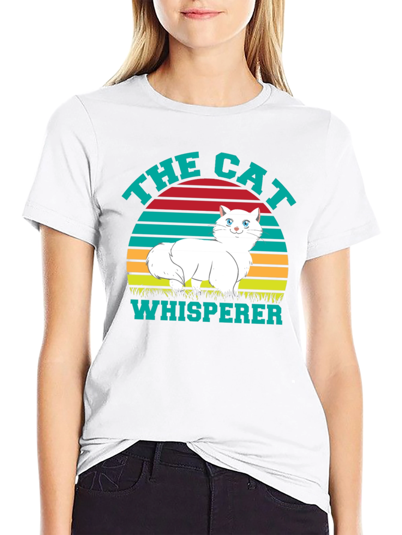 The Cat Whisperer Graphic T-Shirt - Unisex