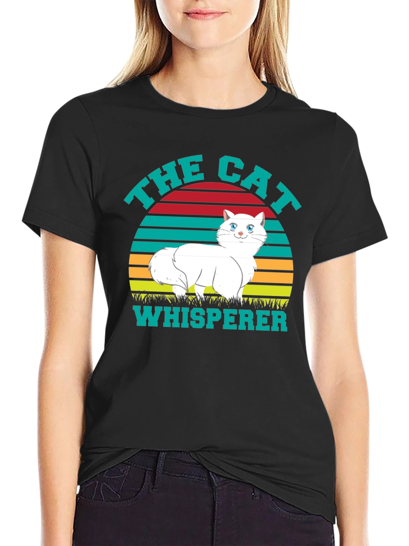 The Cat Whisperer Graphic T-Shirt - Unisex
