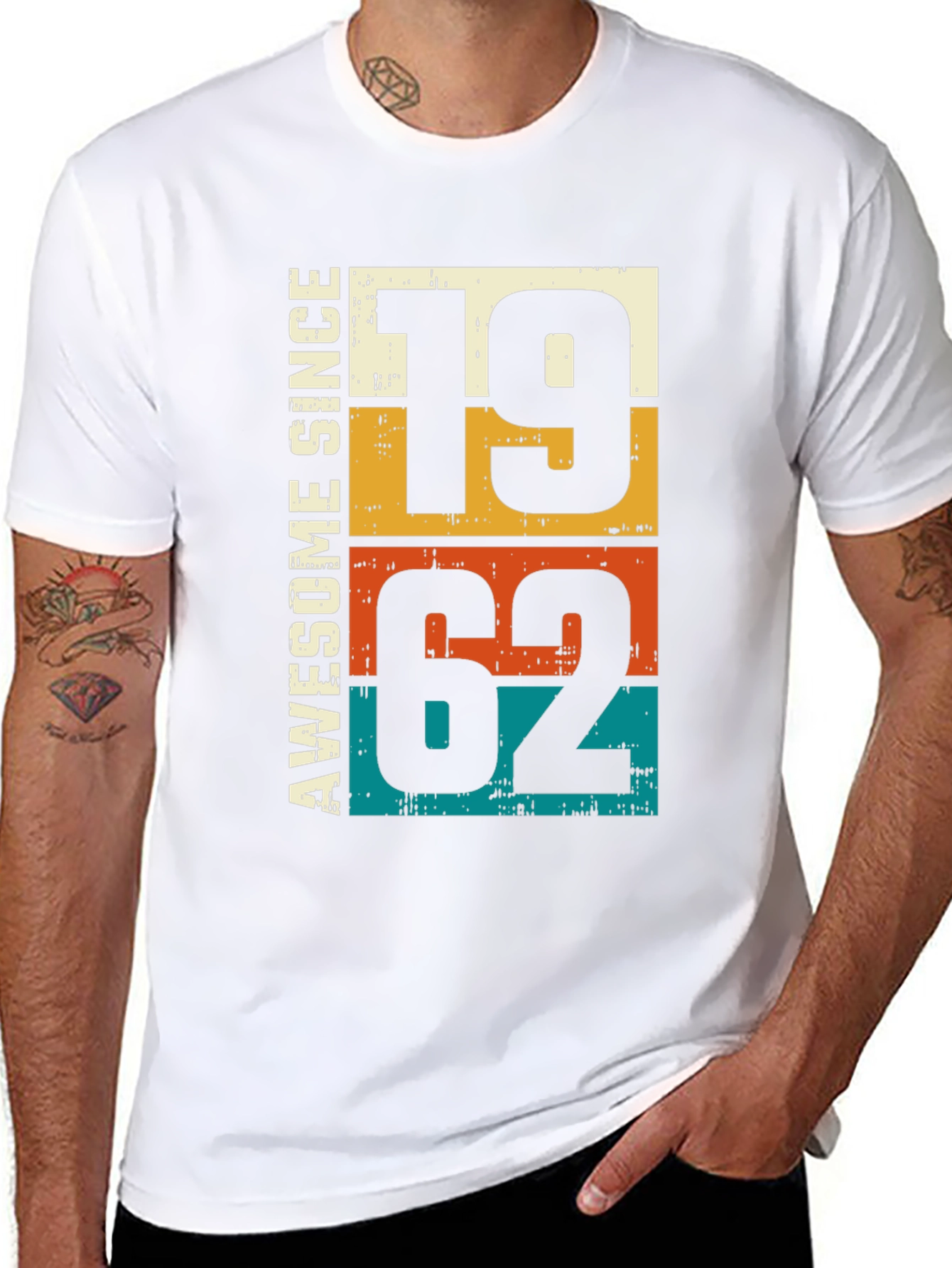 Awesome Since 1962 Birthday T-Shirt