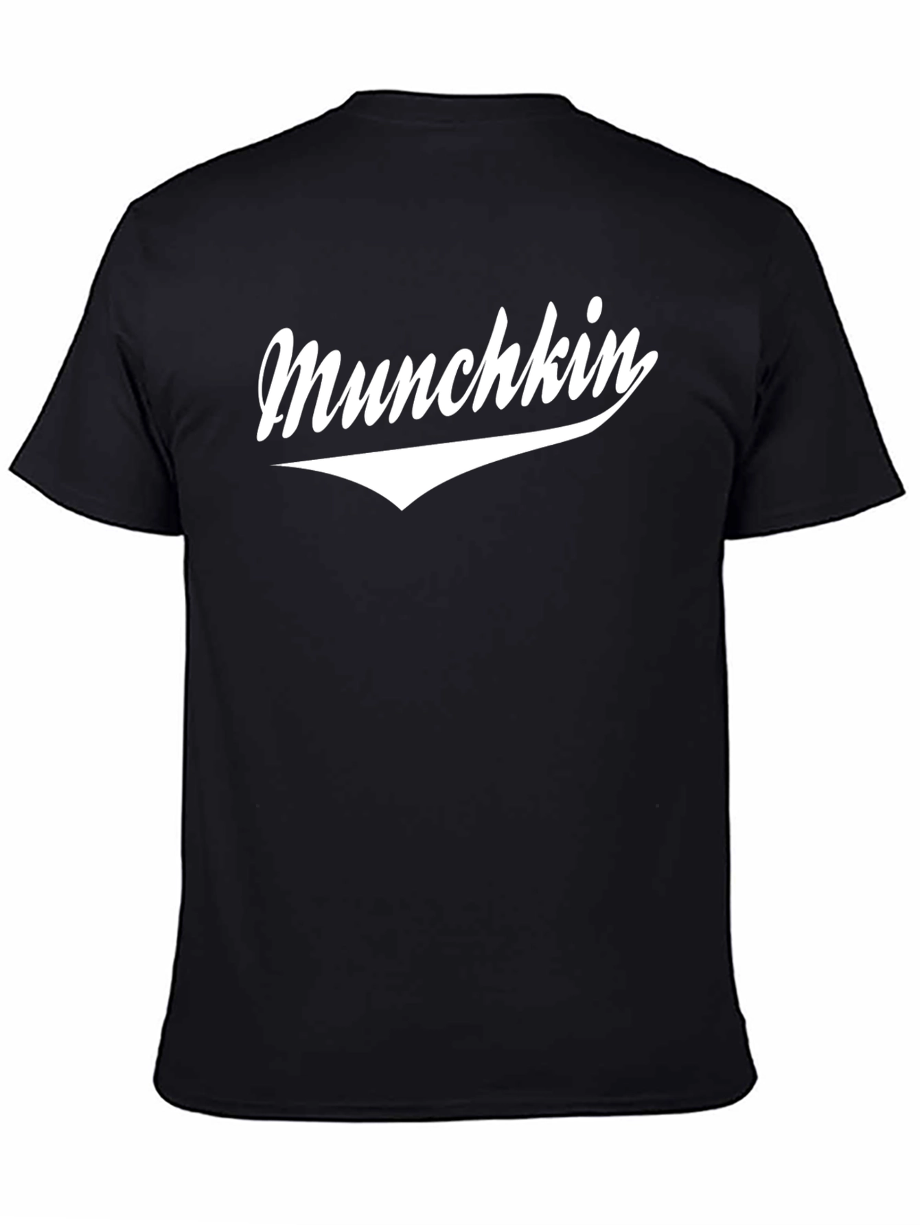 Munchkin Graphic Tee - Black Casual T-Shirt