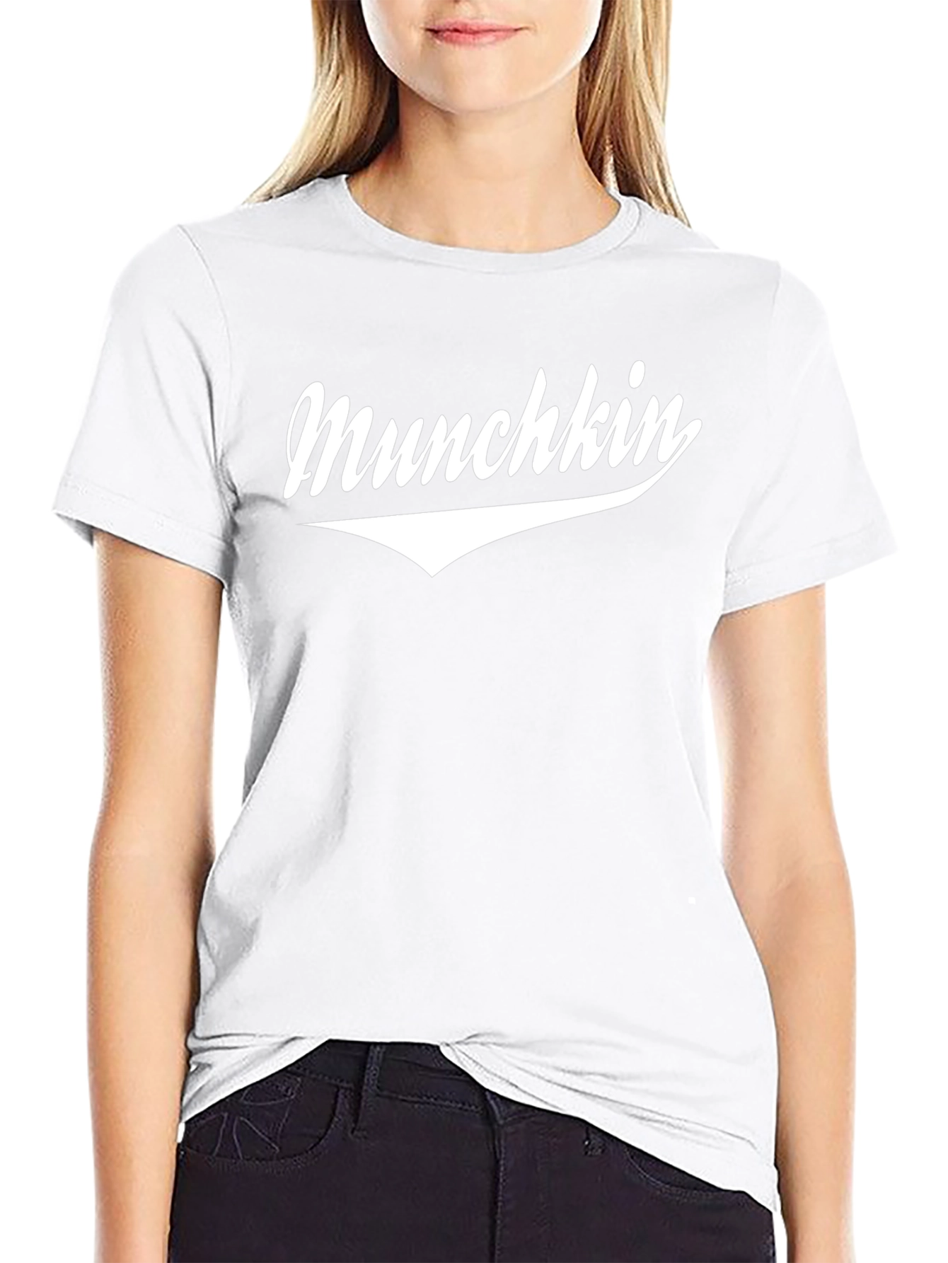 Munchkin Graphic Tee - Black Casual T-Shirt