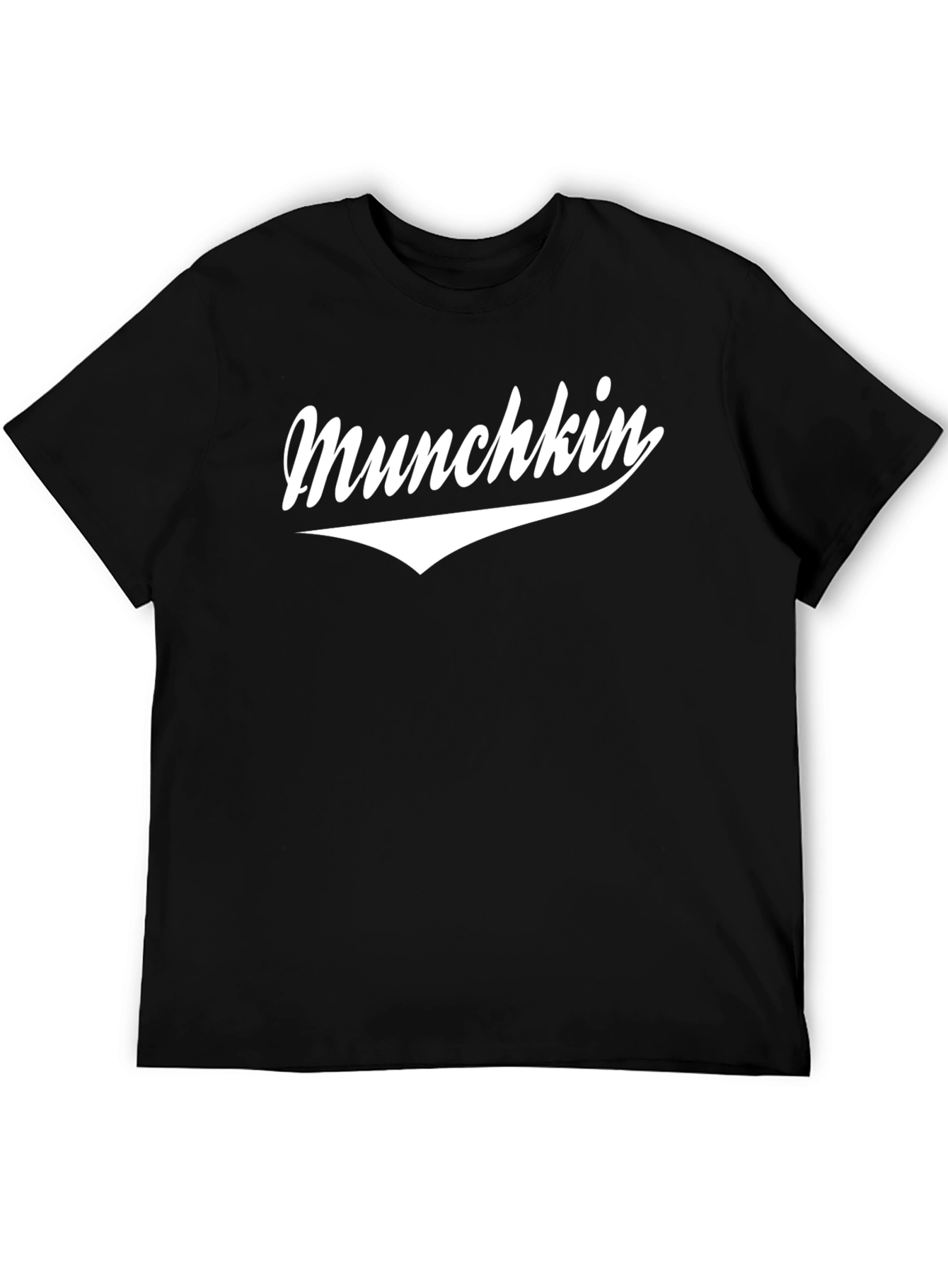 Munchkin Graphic Tee - Black Casual T-Shirt