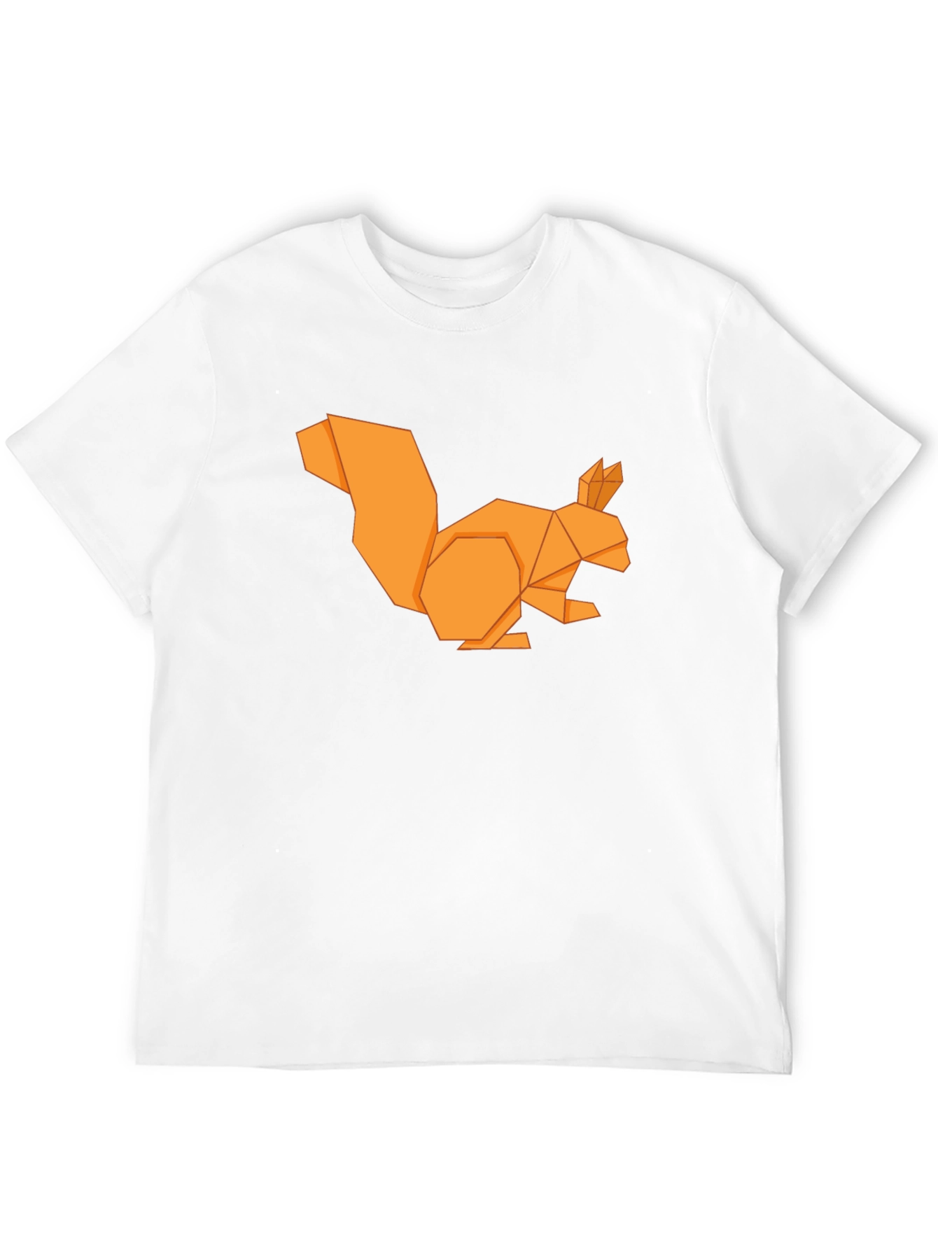 Origami Squirrel Graphic T-Shirt - Casual Menswear