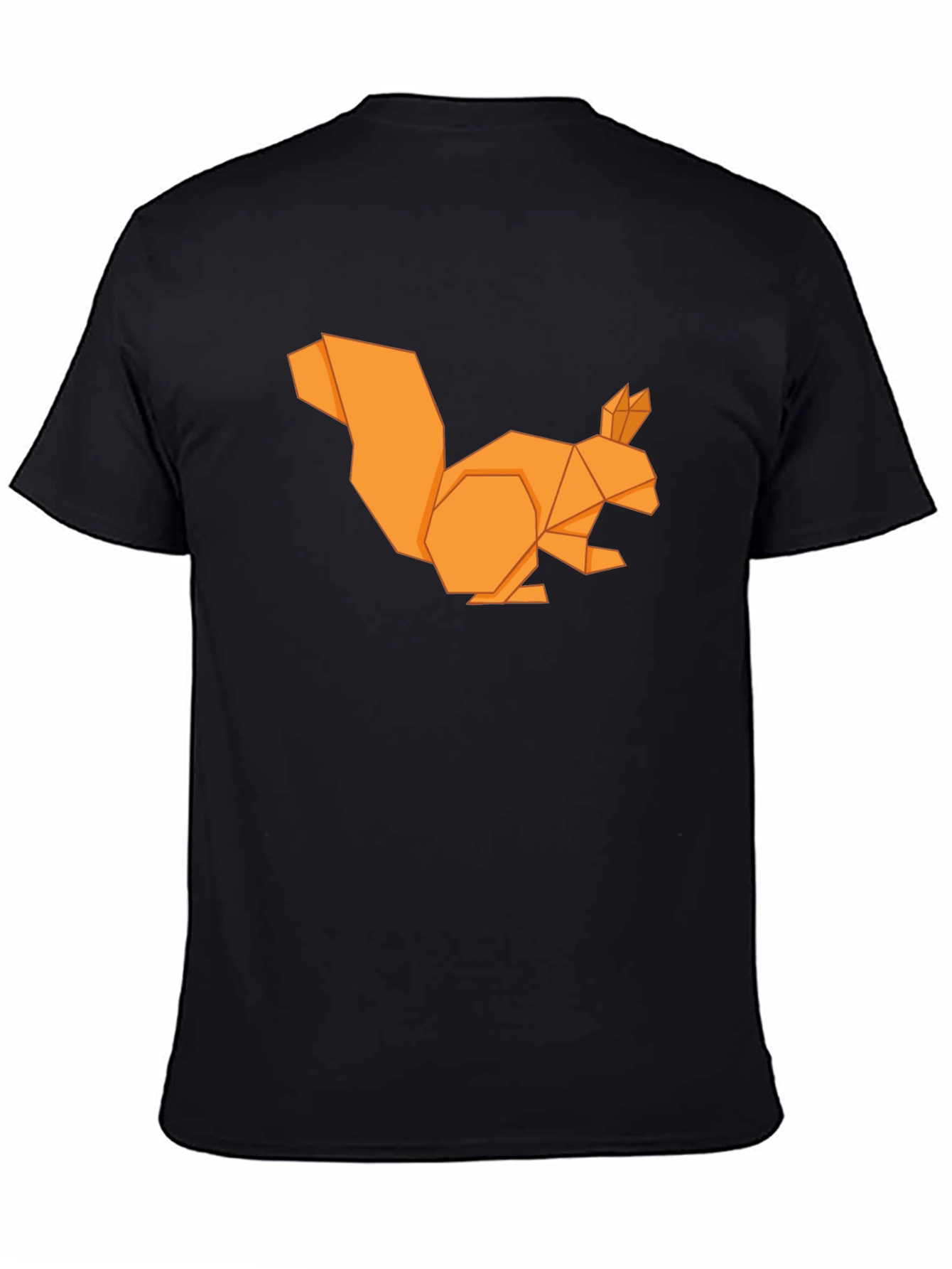 Origami Squirrel Graphic T-Shirt - Casual Menswear