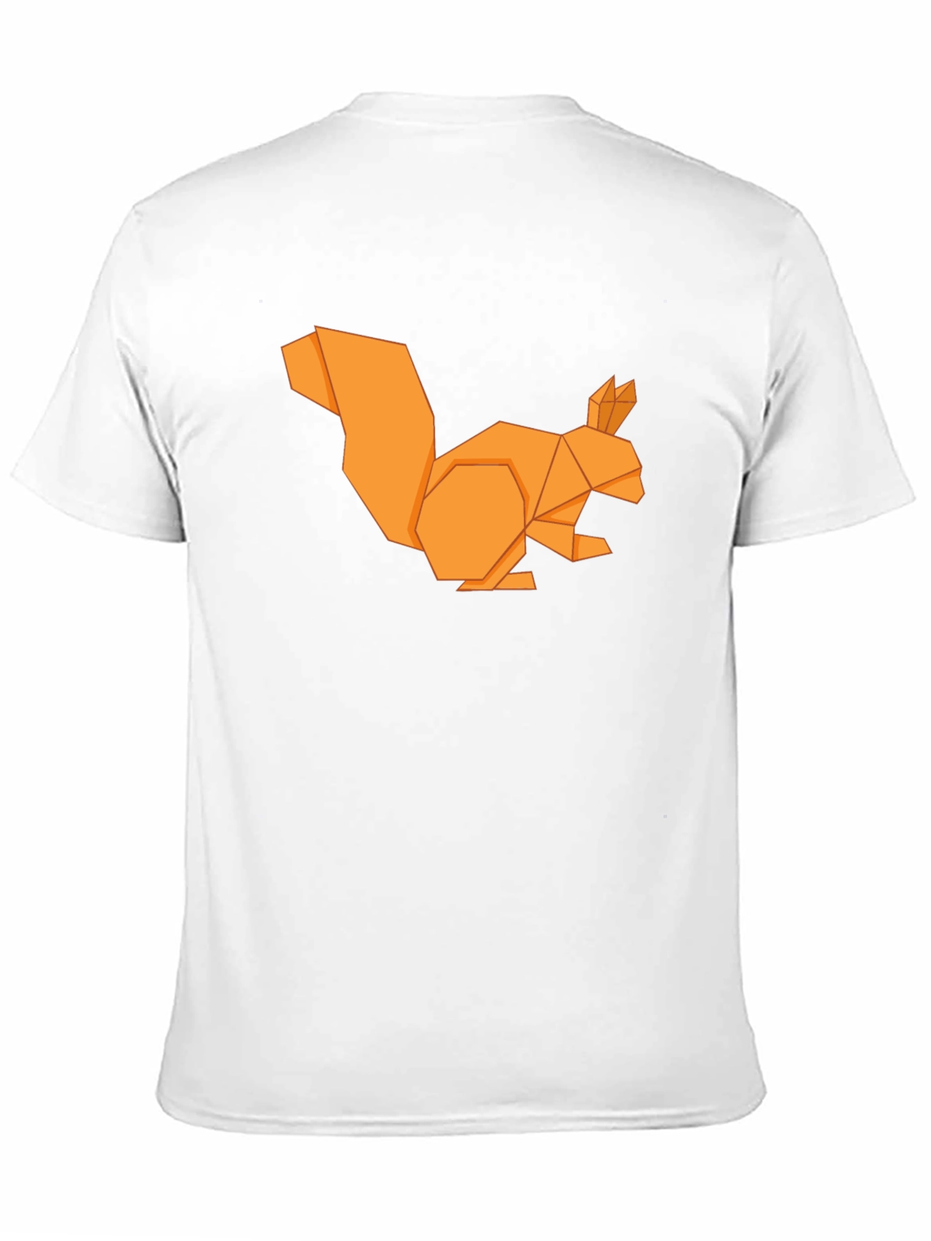 Origami Squirrel Graphic T-Shirt - Casual Menswear