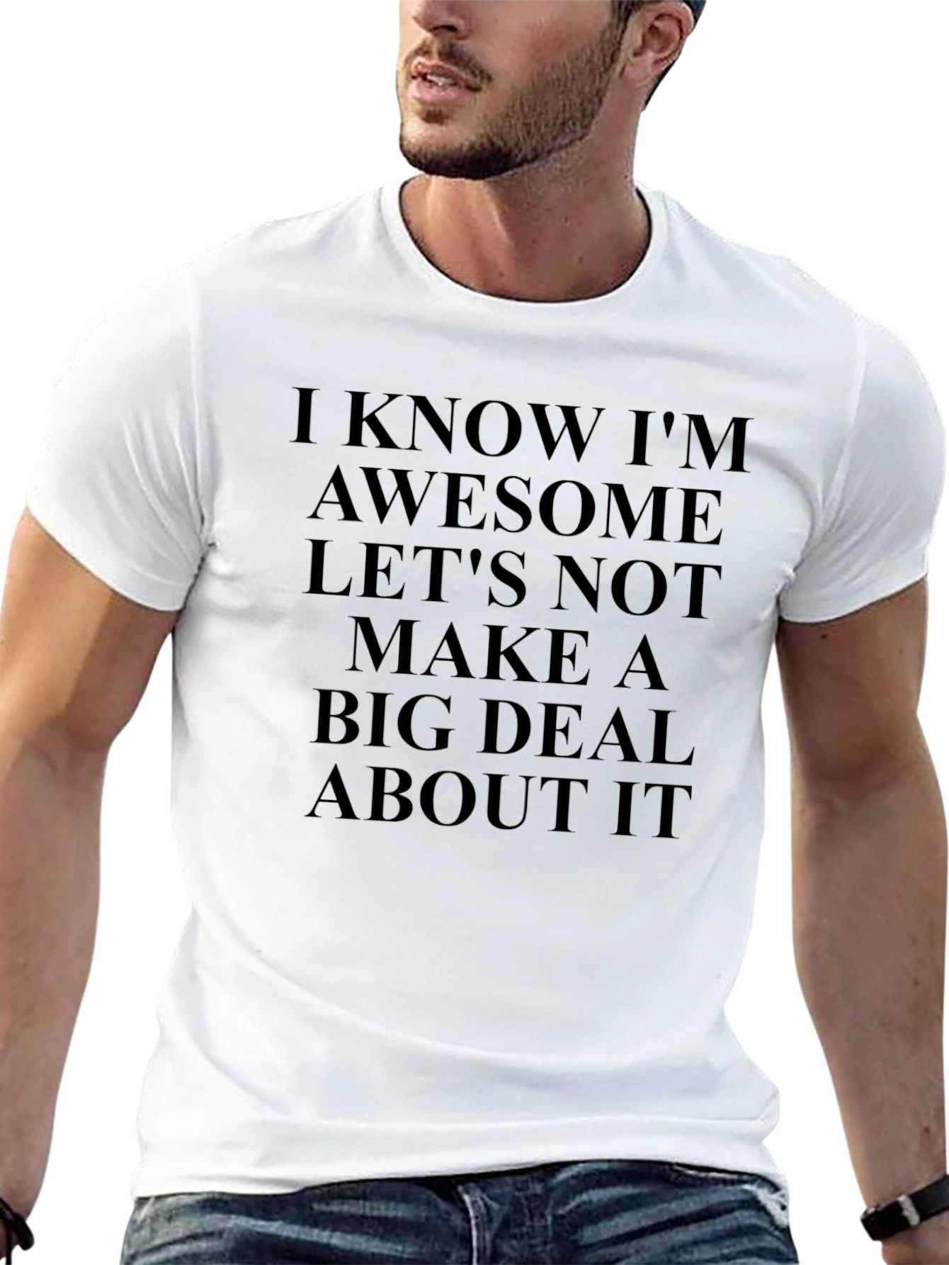 Awesome T-Shirt - Funny Slogan Tee for Men