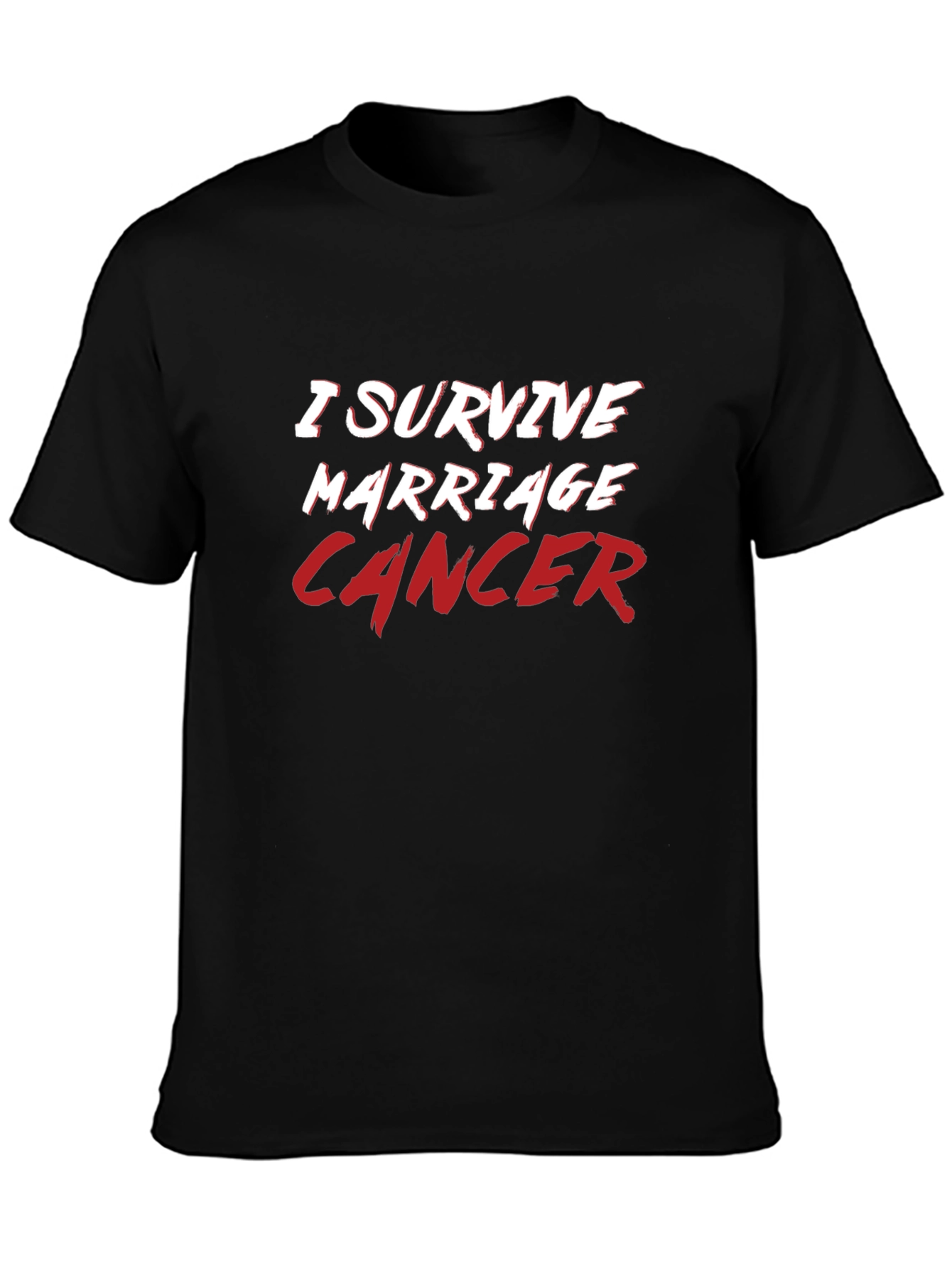 I Survived Marriage & Cancer Graphic T-Shirt