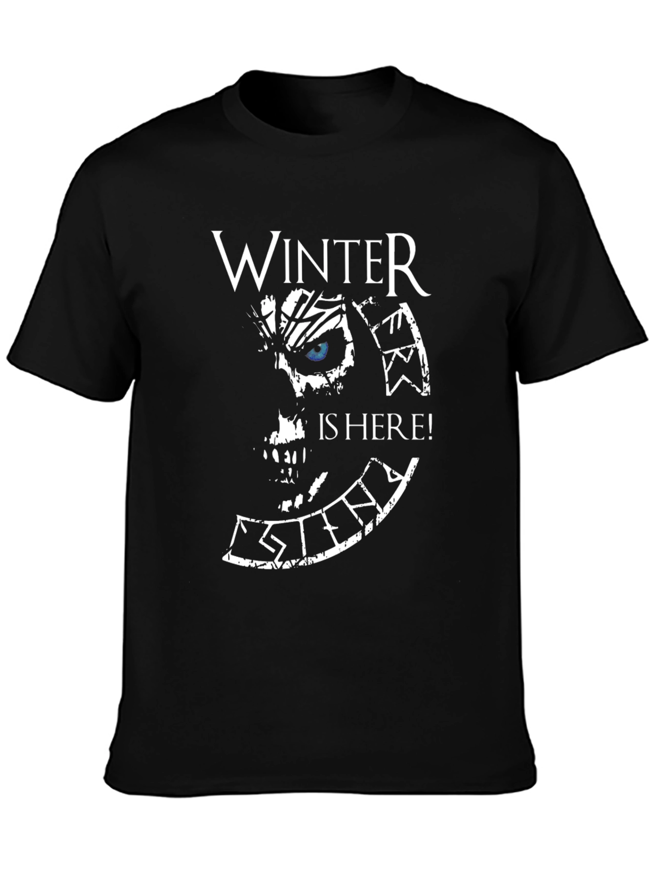 Winter is Here Mens Graphic T-Shirt