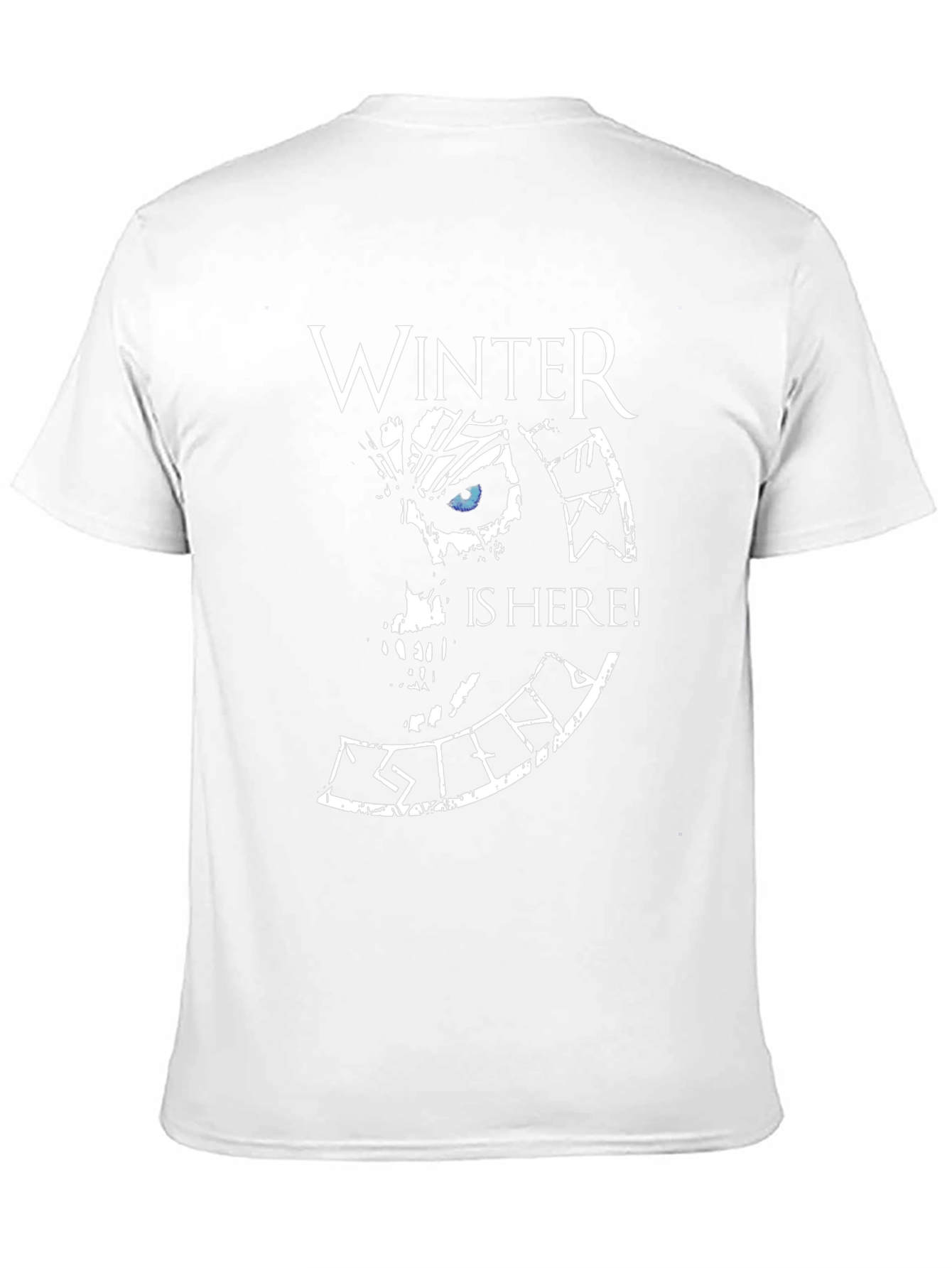 Winter is Here Mens Graphic T-Shirt