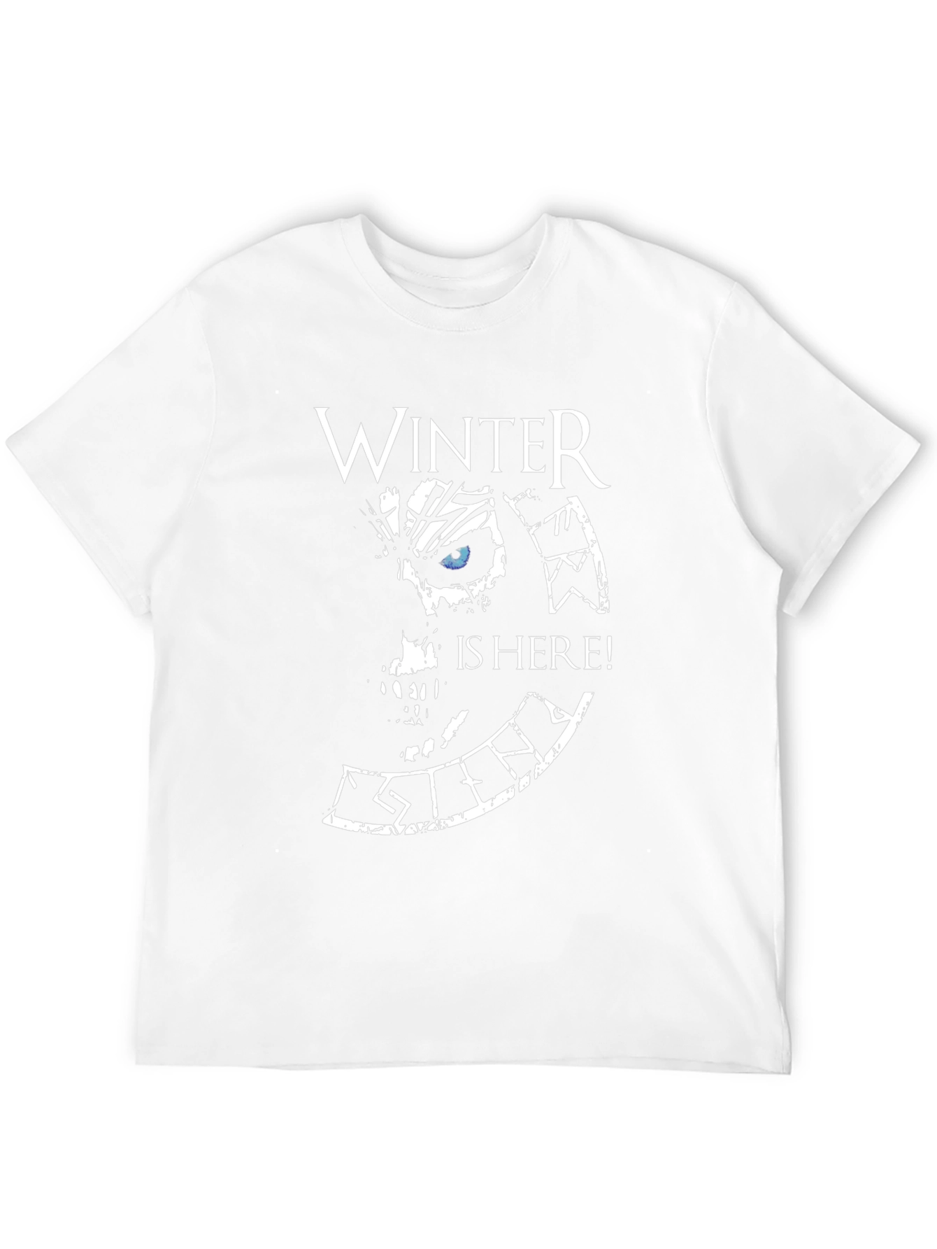 Winter is Here Mens Graphic T-Shirt