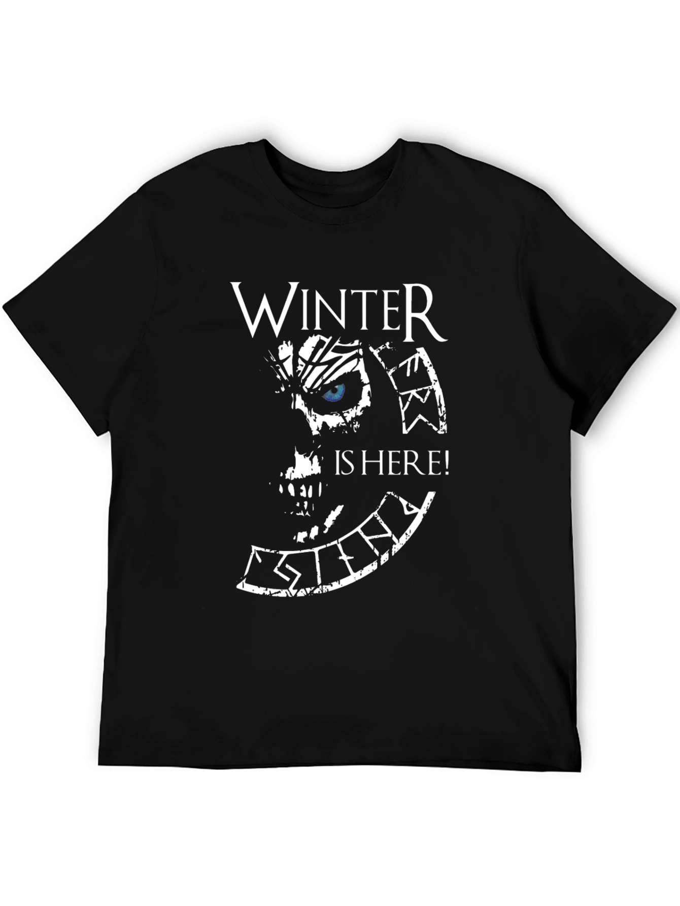 Winter is Here Mens Graphic T-Shirt
