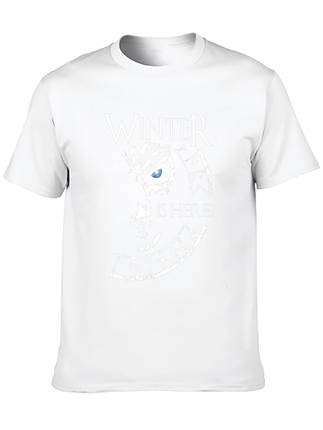 Winter is Here Mens Graphic T-Shirt