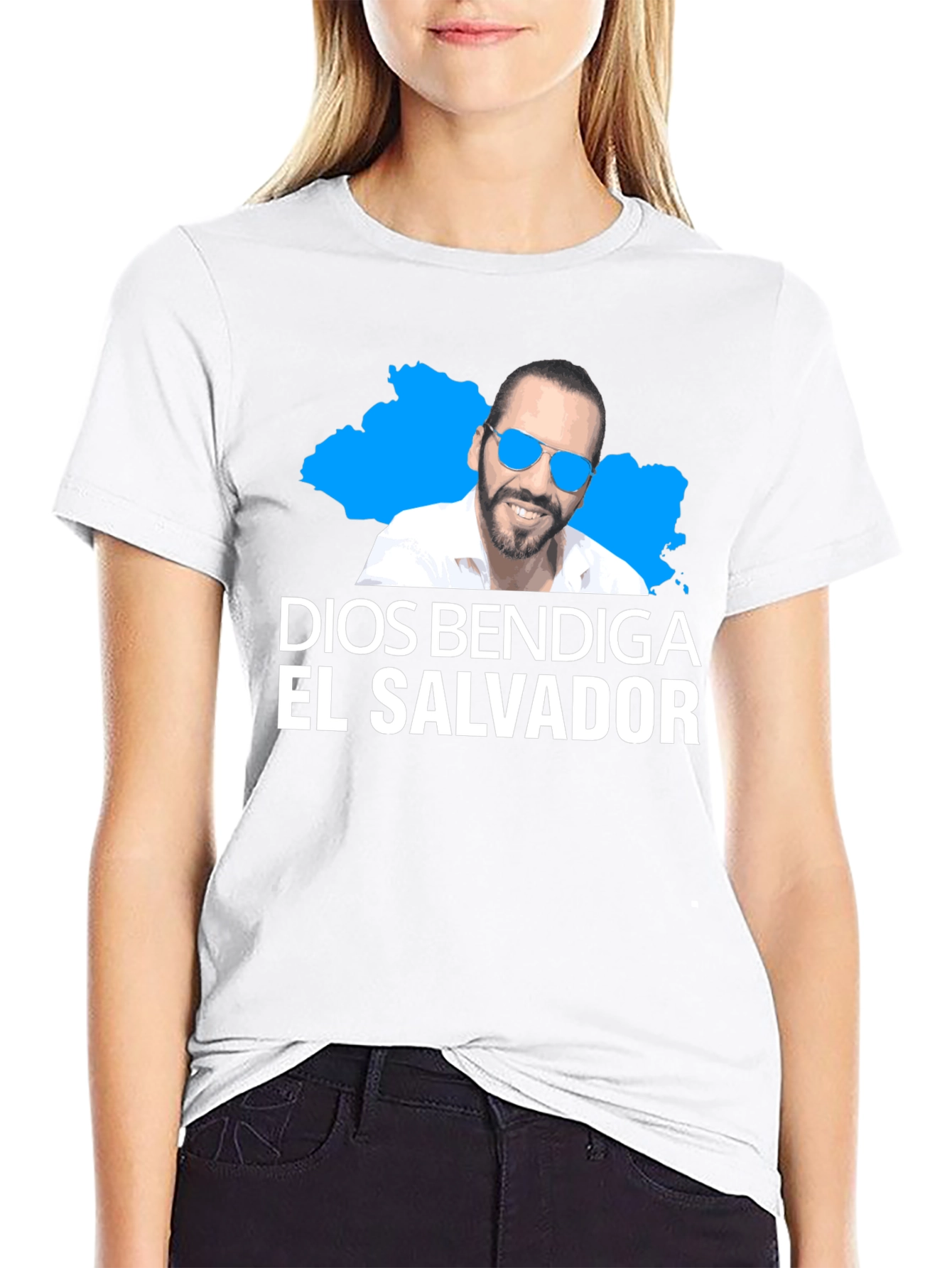 Dios Bendiga El Salvador T-Shirt