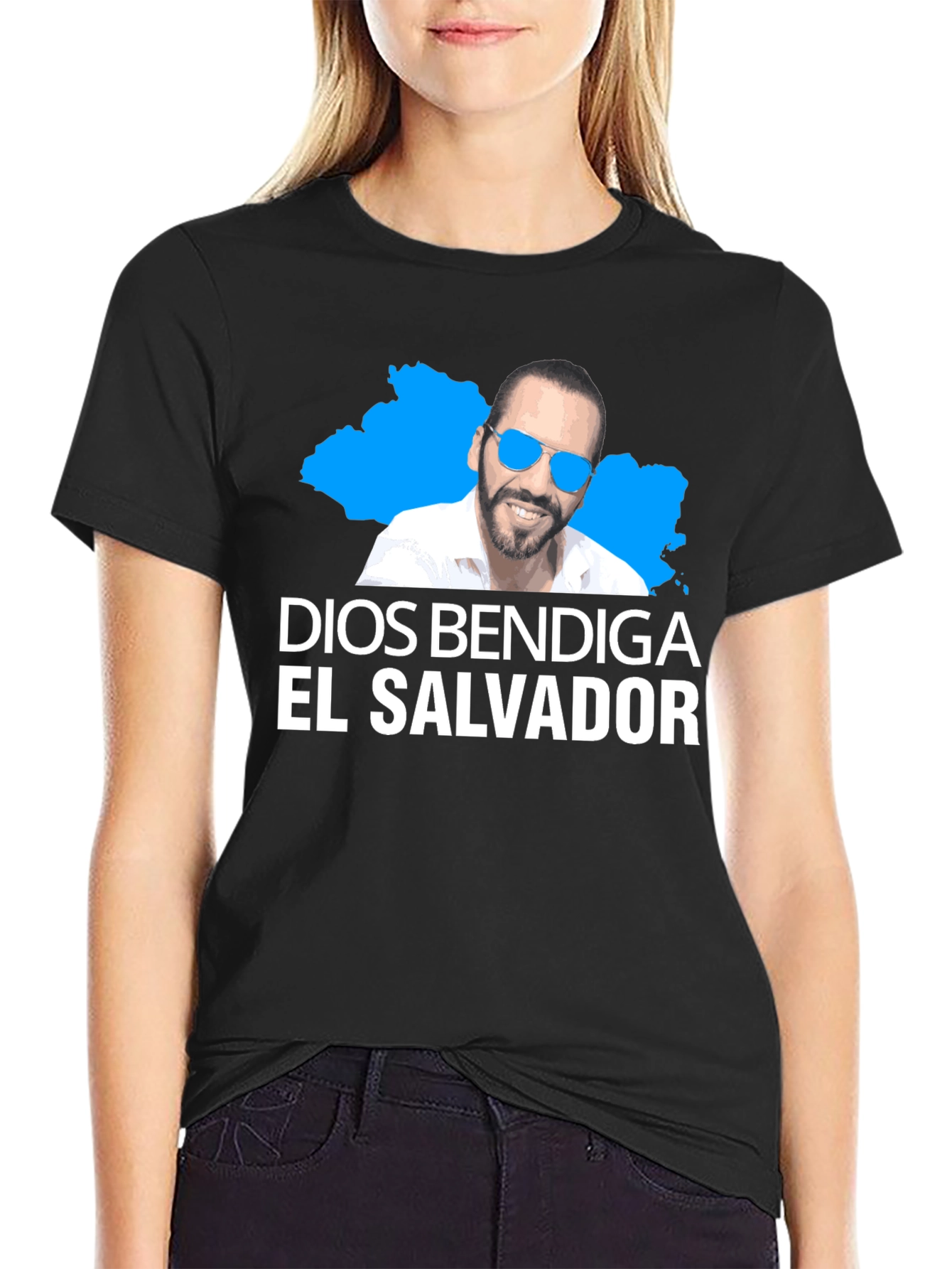 Dios Bendiga El Salvador T-Shirt