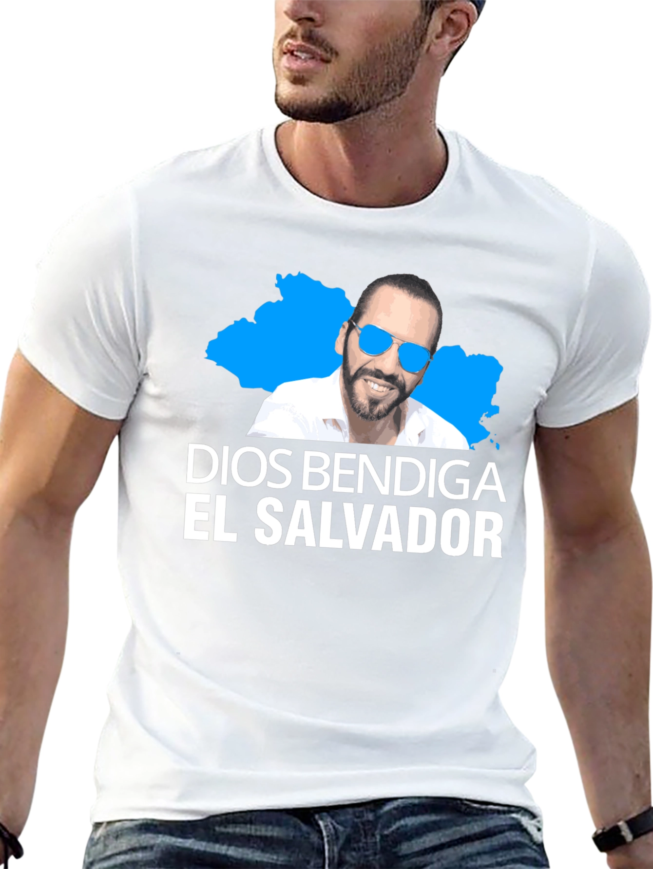 Dios Bendiga El Salvador T-Shirt