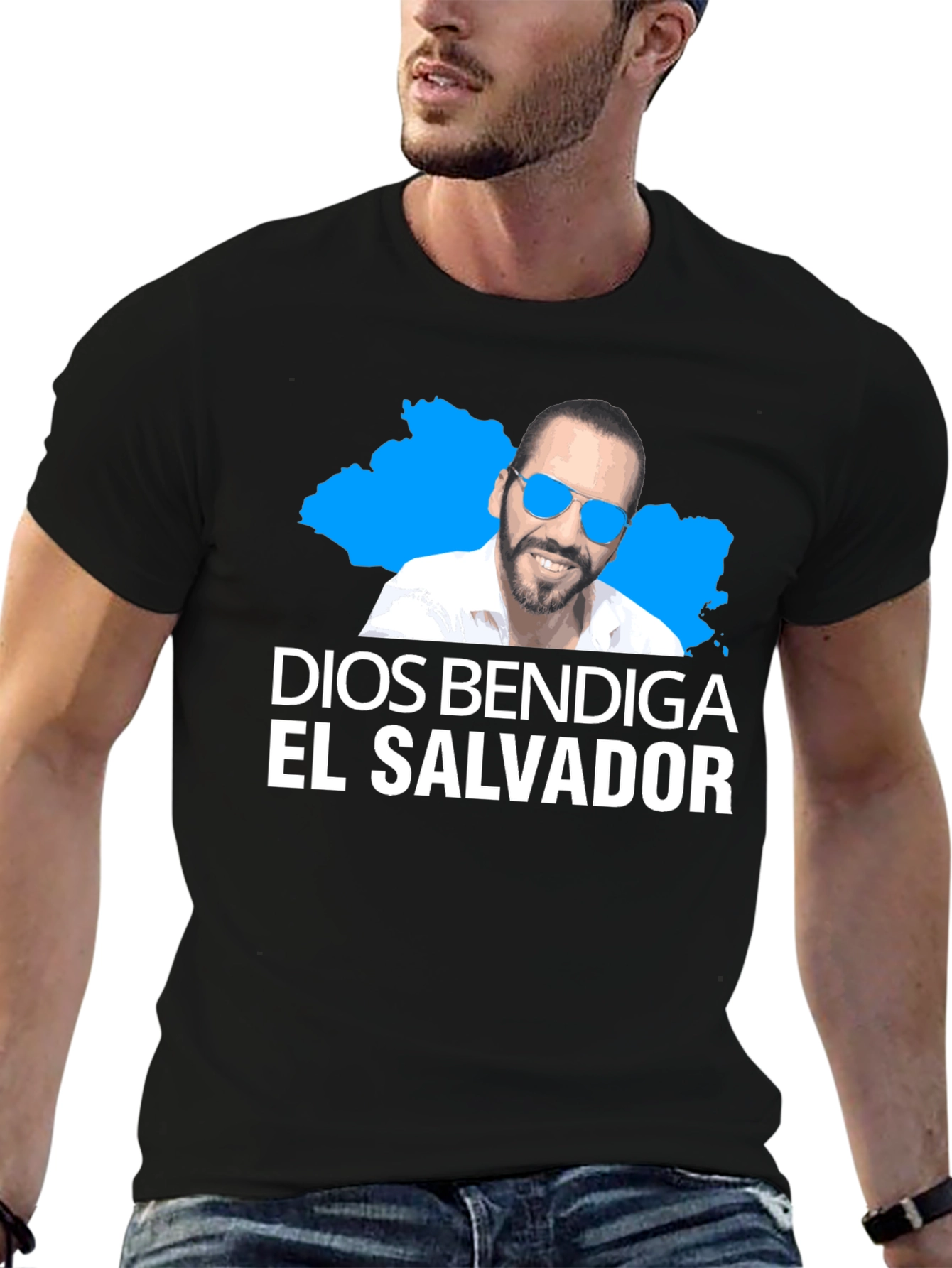 Dios Bendiga El Salvador T-Shirt