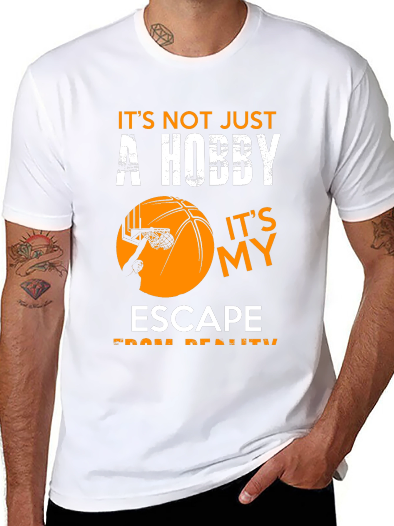 Basketball Escape Hobby Tee - Black