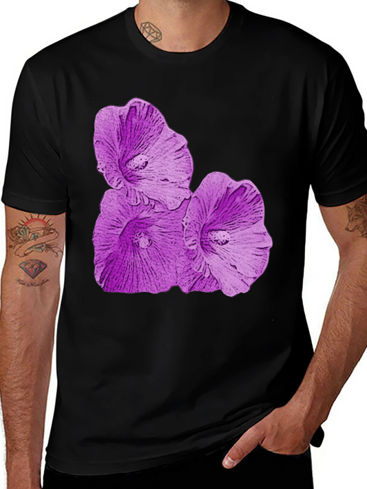 Floral Graphic Tee - Casual Comfort