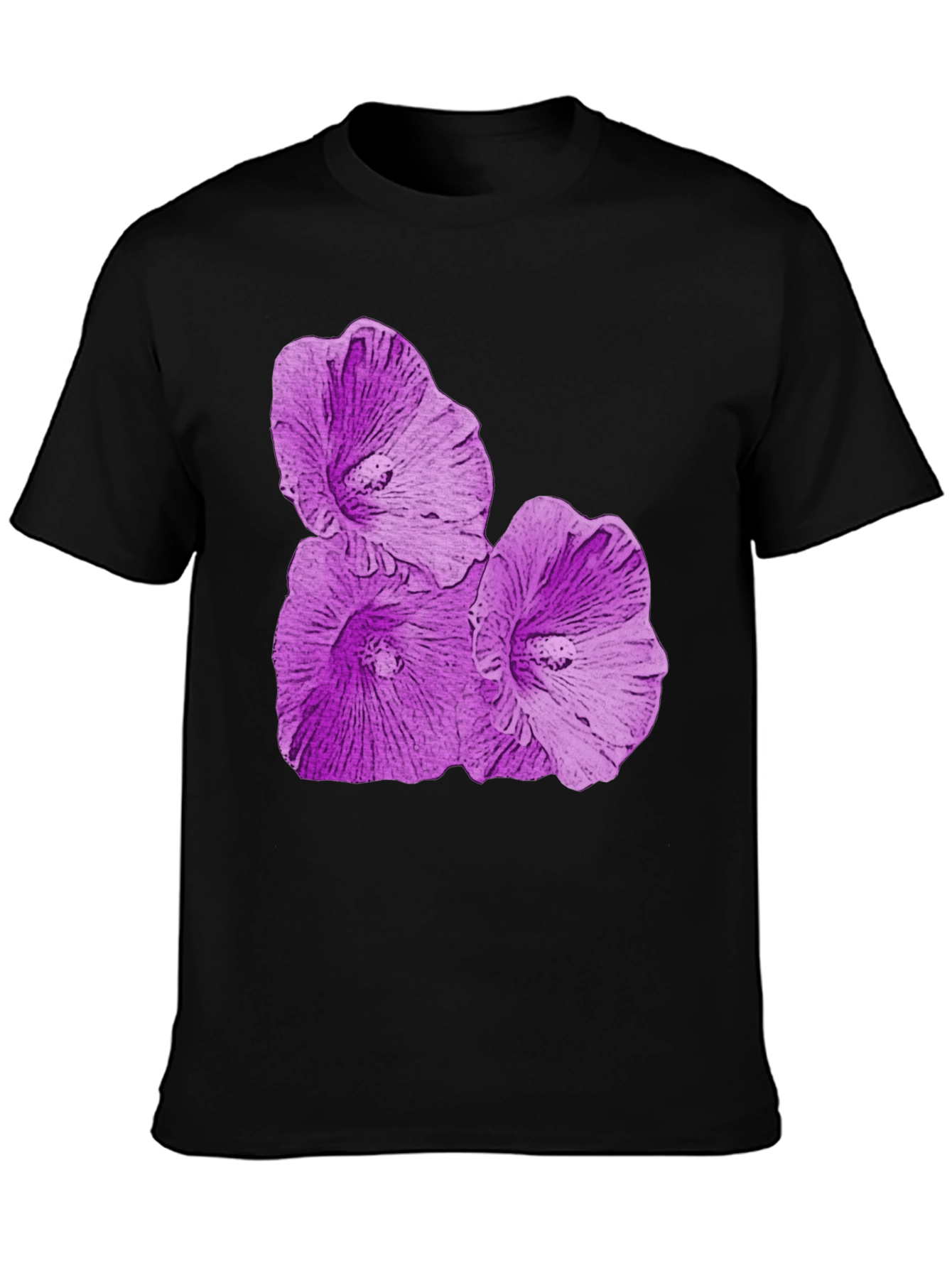 Floral Graphic Tee - Casual Comfort