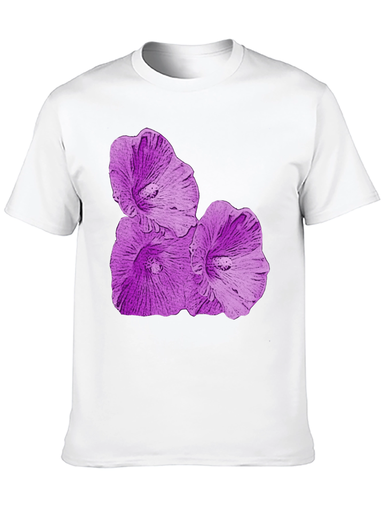 Floral Graphic Tee - Casual Comfort