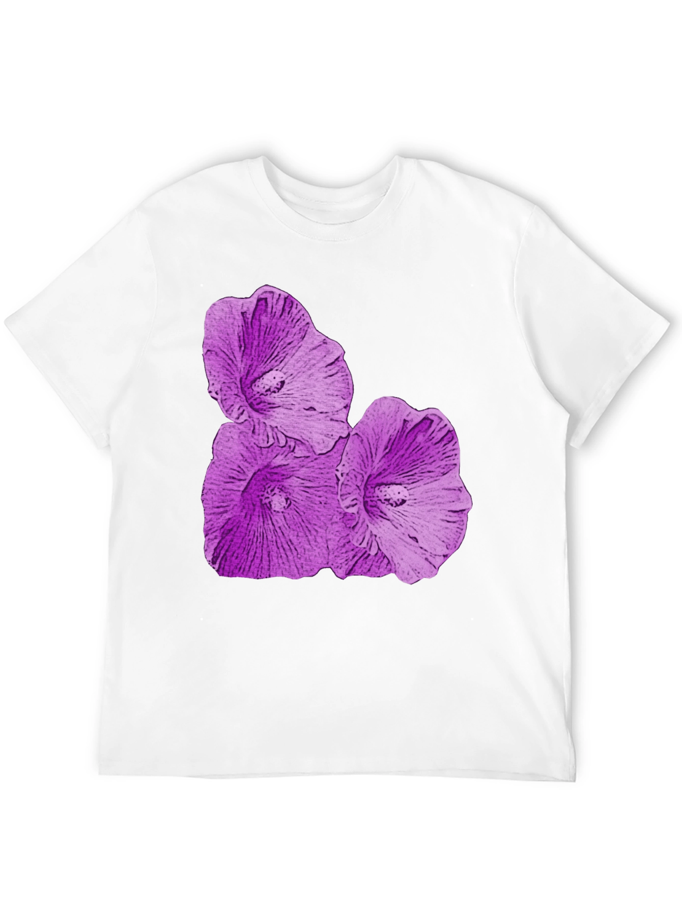 Floral Graphic Tee - Casual Comfort