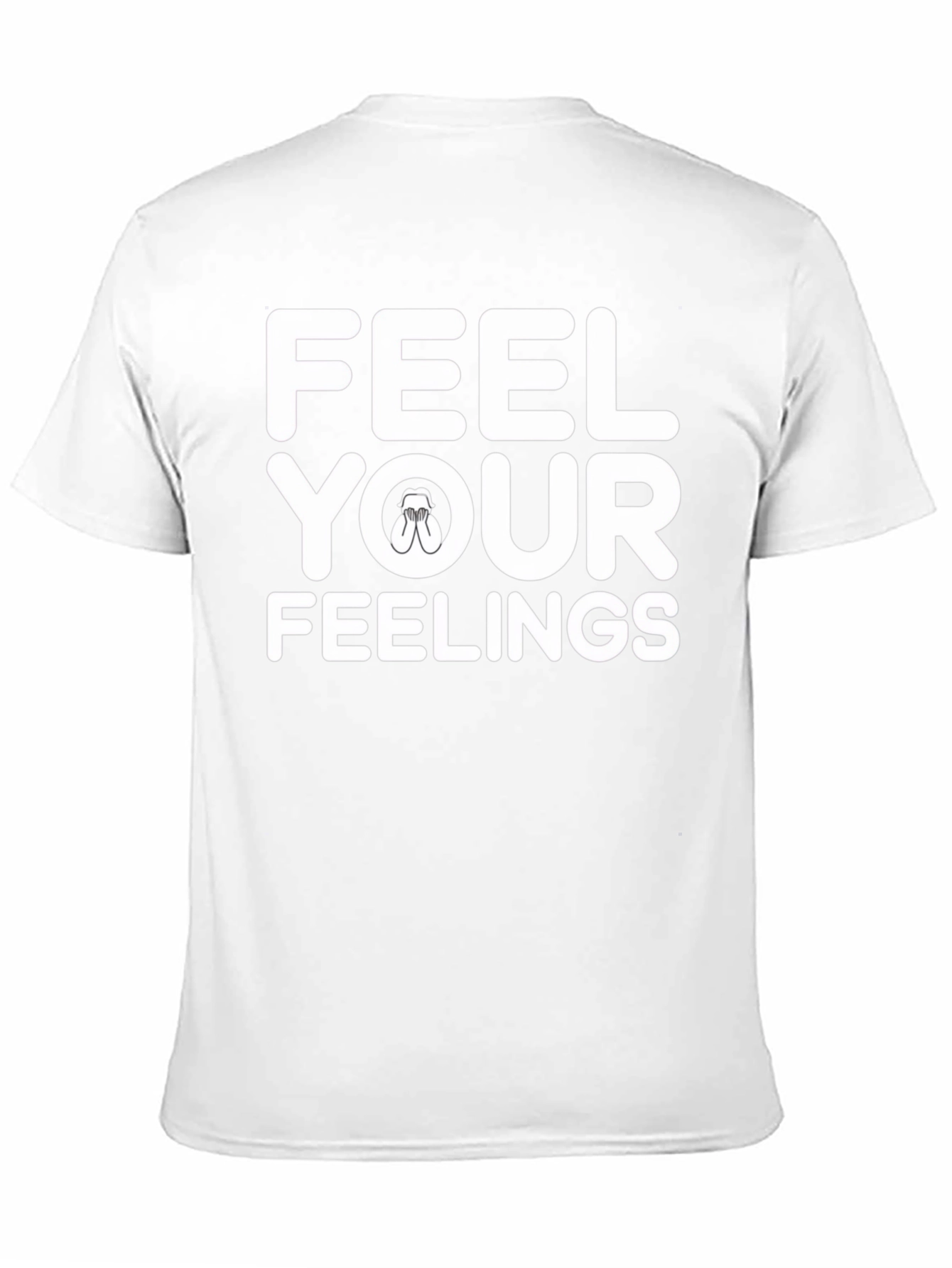 Feel Your Feelings Graphic Tee - Black